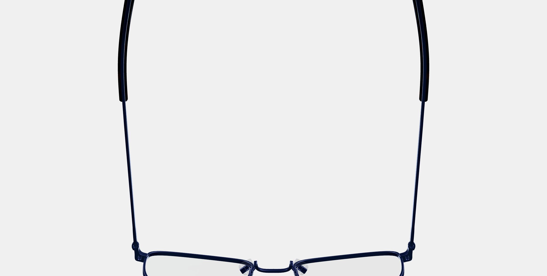 Thurston Eyeglasses in Brushed Navy 3D model_7