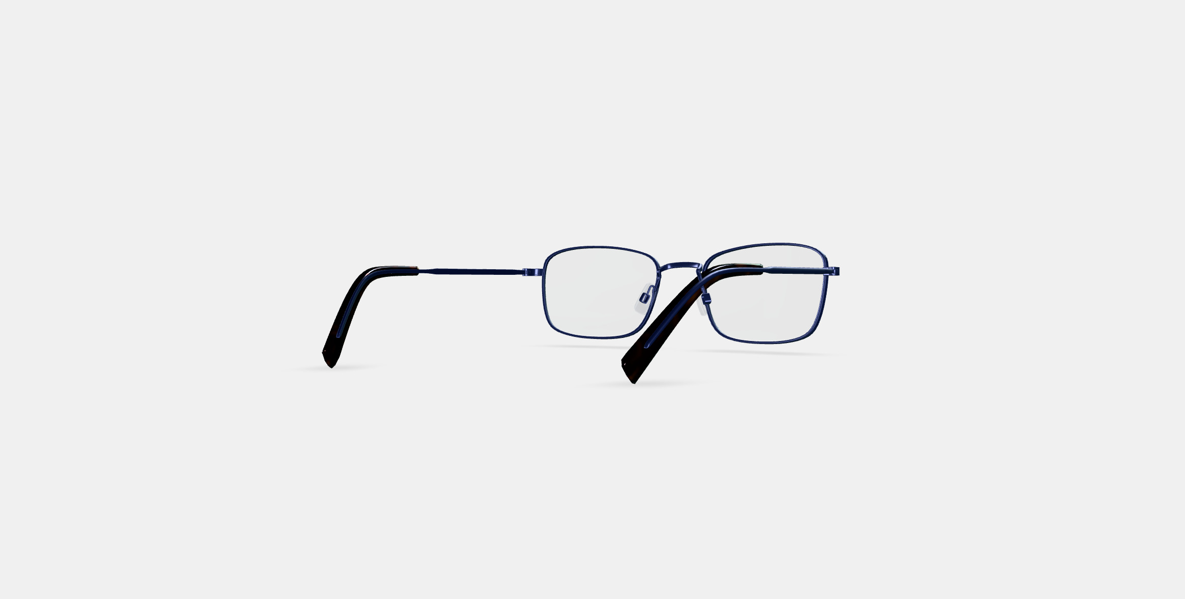 Thurston Eyeglasses in Brushed Navy 3D model_5