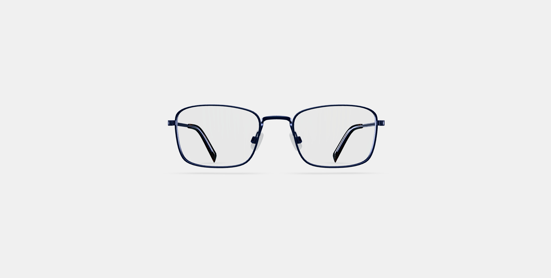 Thurston Eyeglasses in Brushed Navy 3D model_10