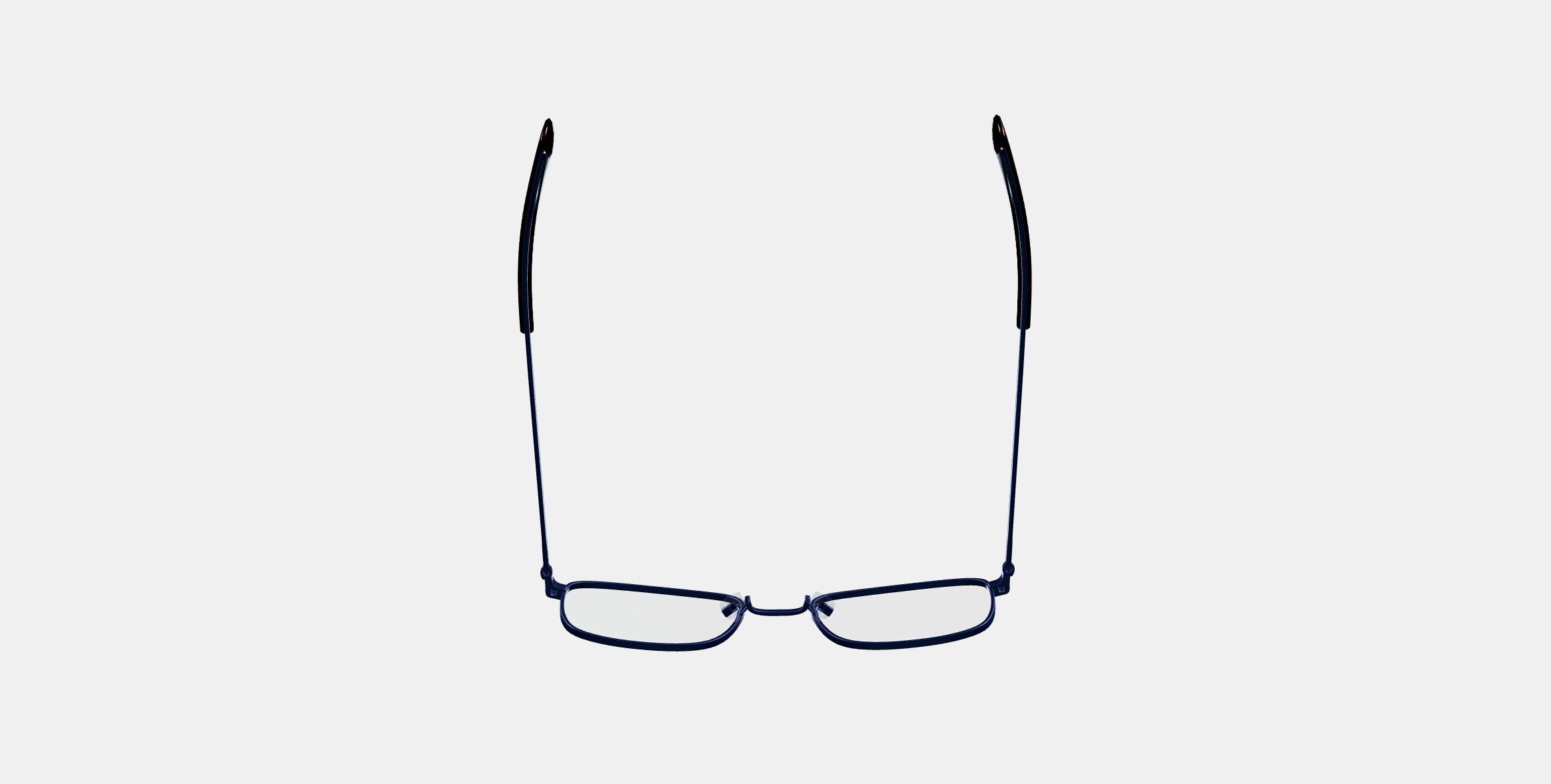 Thurston Eyeglasses in Brushed Navy 3D model_8