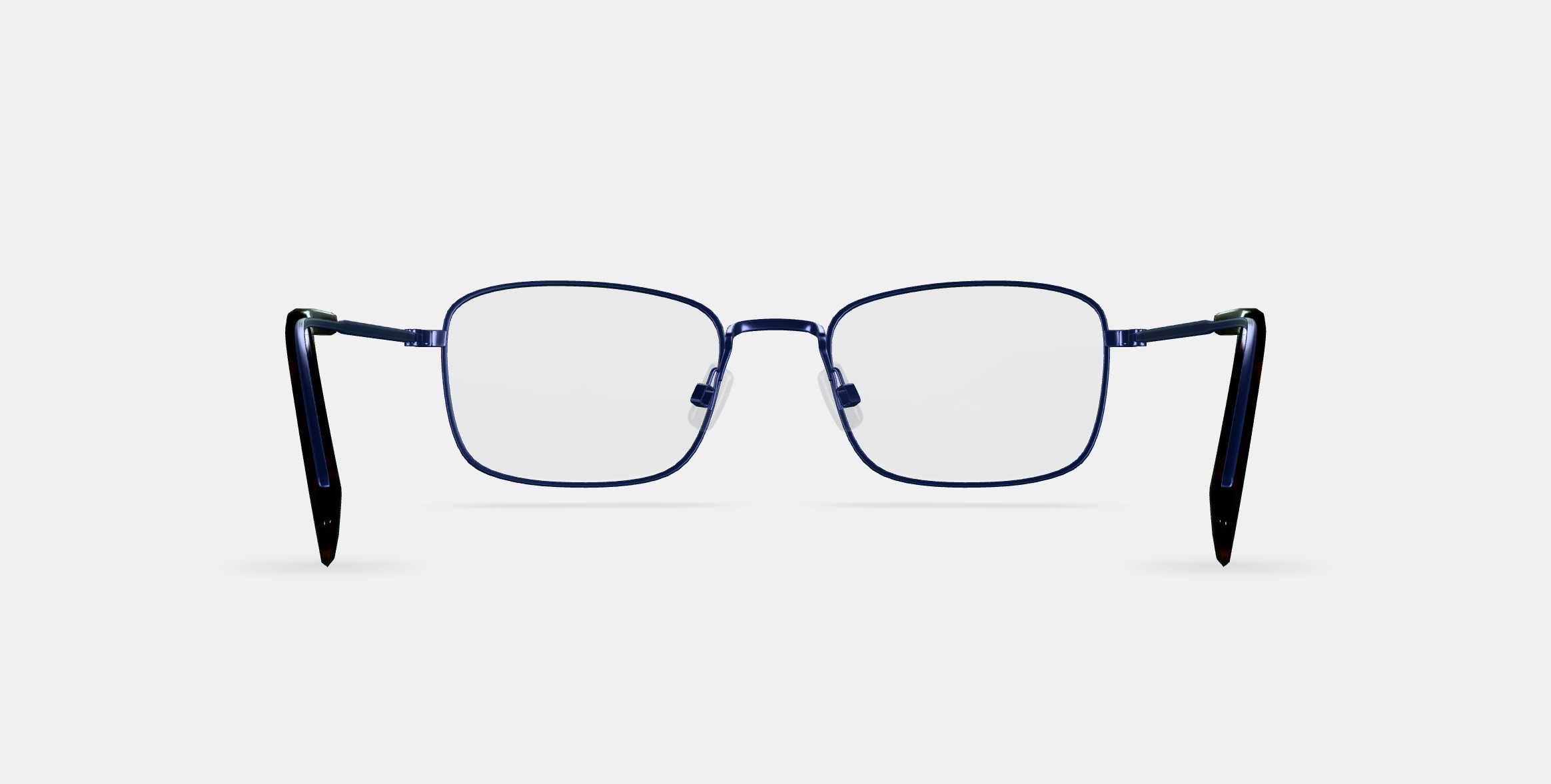 Thurston Eyeglasses in Brushed Navy 3D model_15