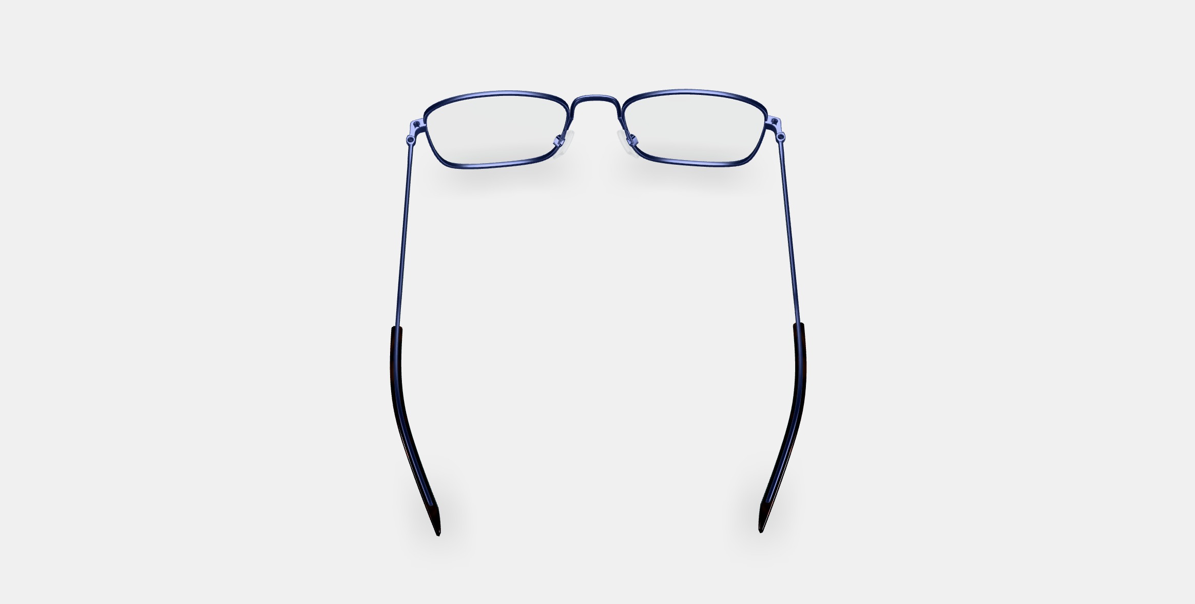 Thurston Eyeglasses in Brushed Navy 3D model_2