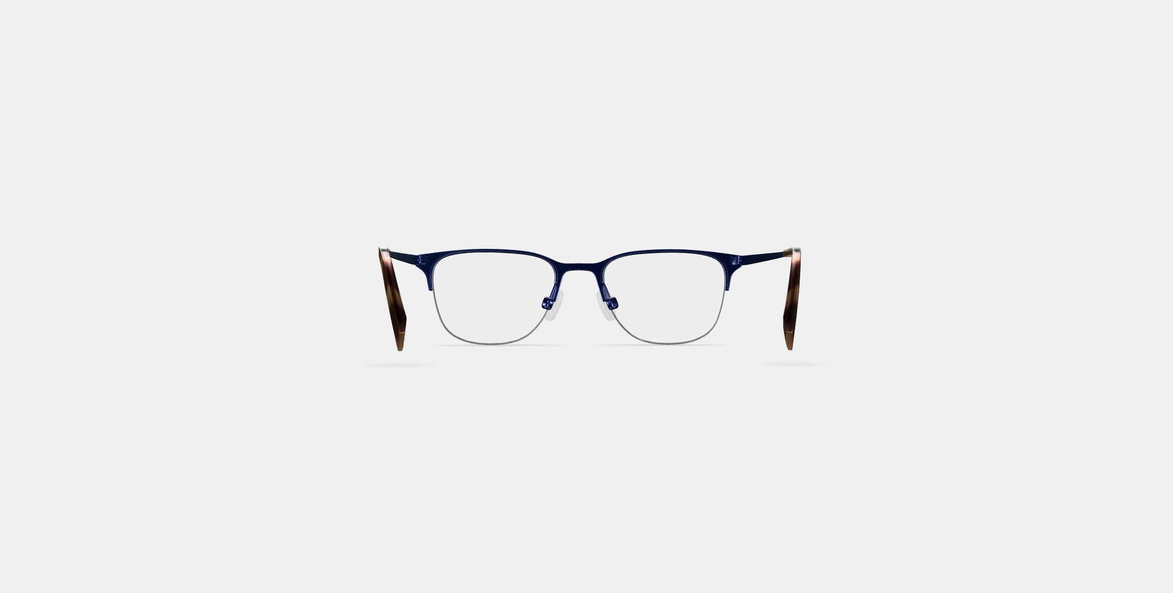 Wallis Eyeglasses in Brushed Navy 3D model_14