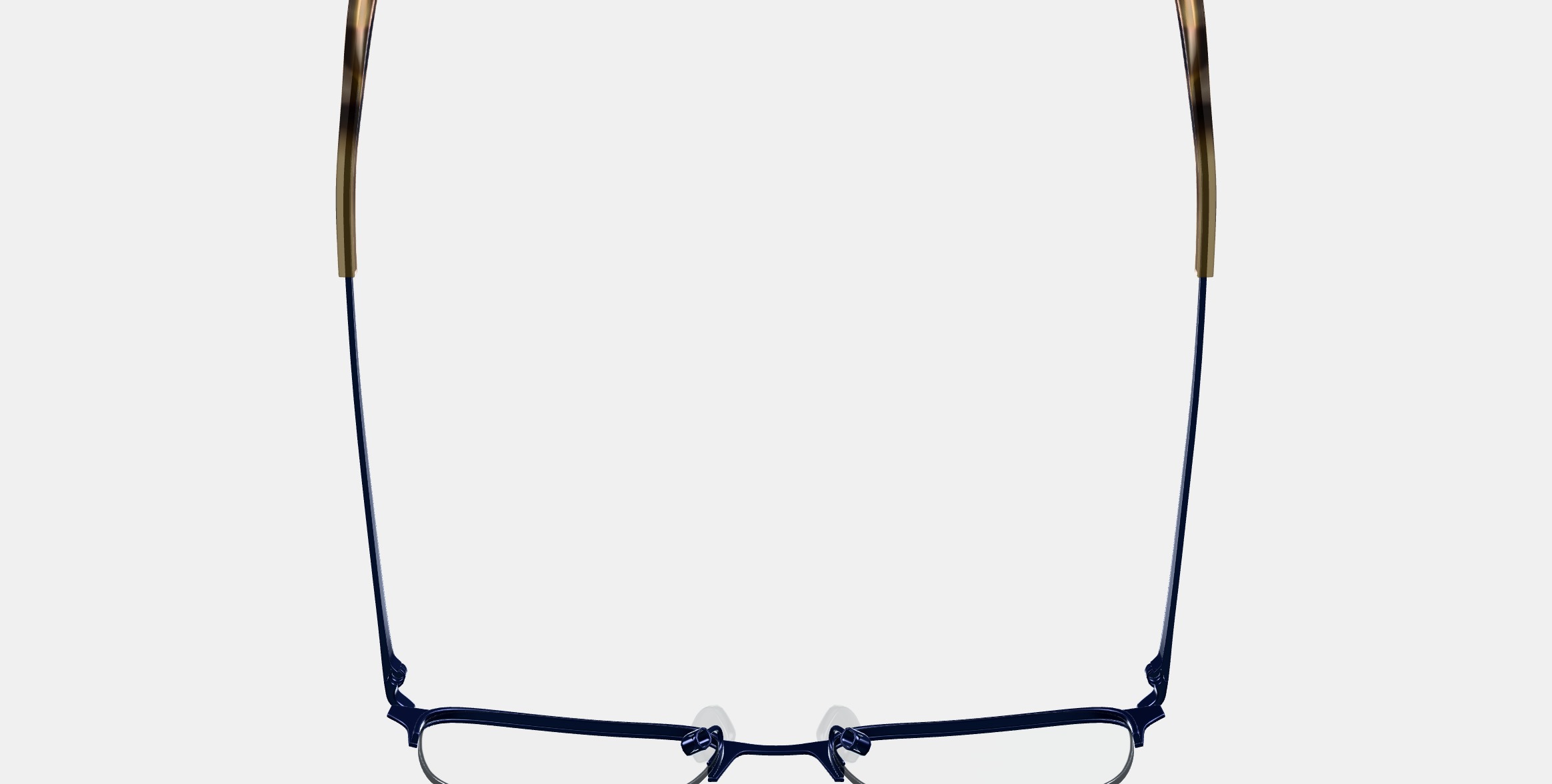Wallis Eyeglasses in Brushed Navy 3D model_8