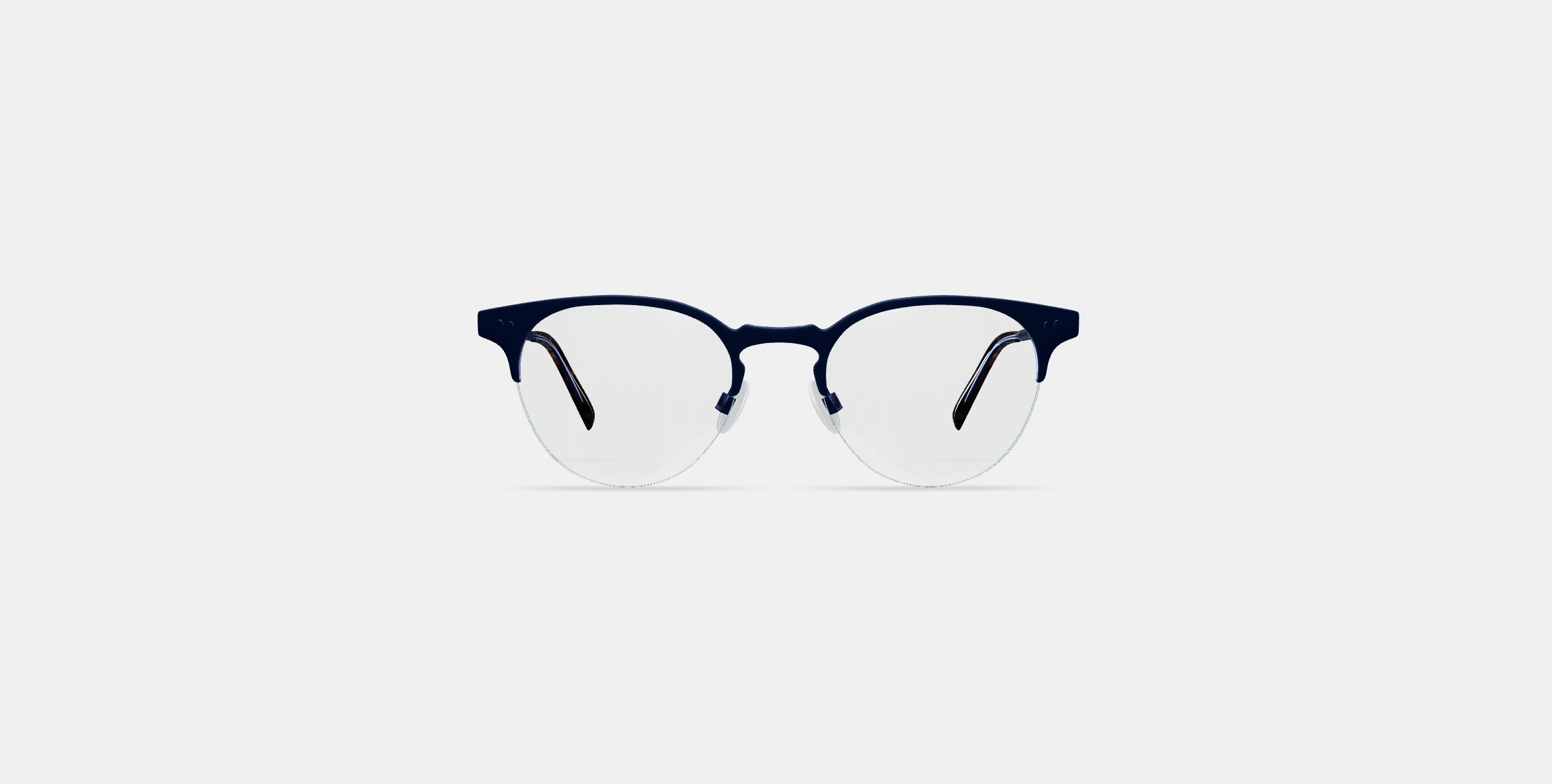 Symonds Eyeglasses in Brushed Navy 3D model_10