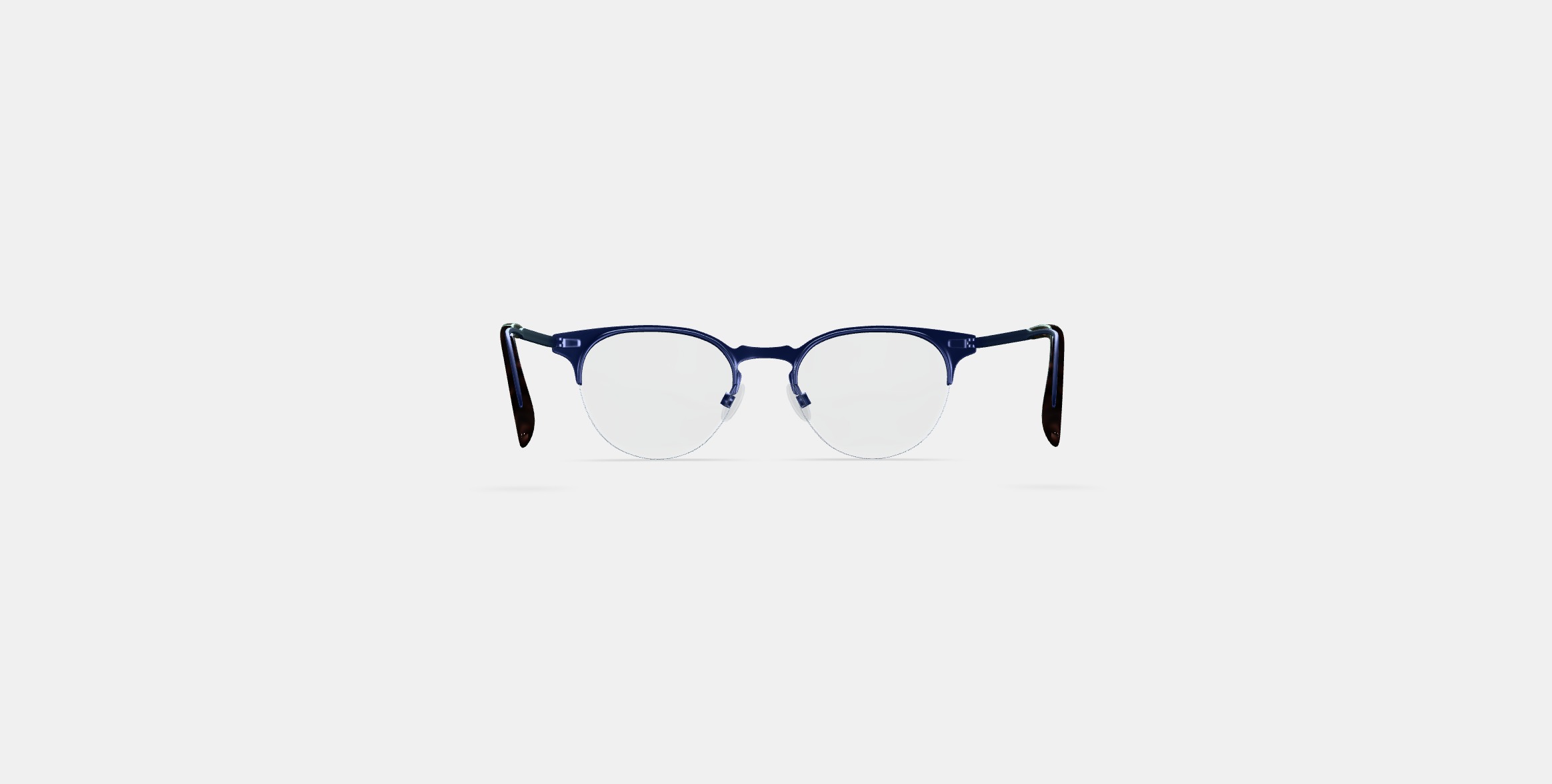 Symonds Eyeglasses in Brushed Navy 3D model_14
