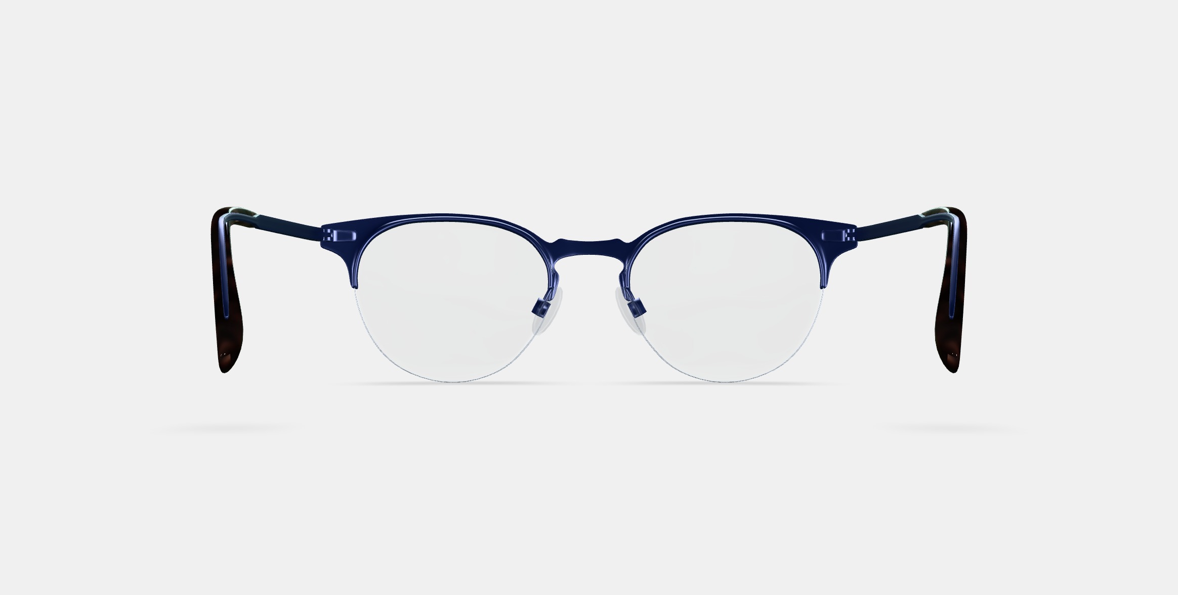 Symonds Eyeglasses in Brushed Navy 3D model_15