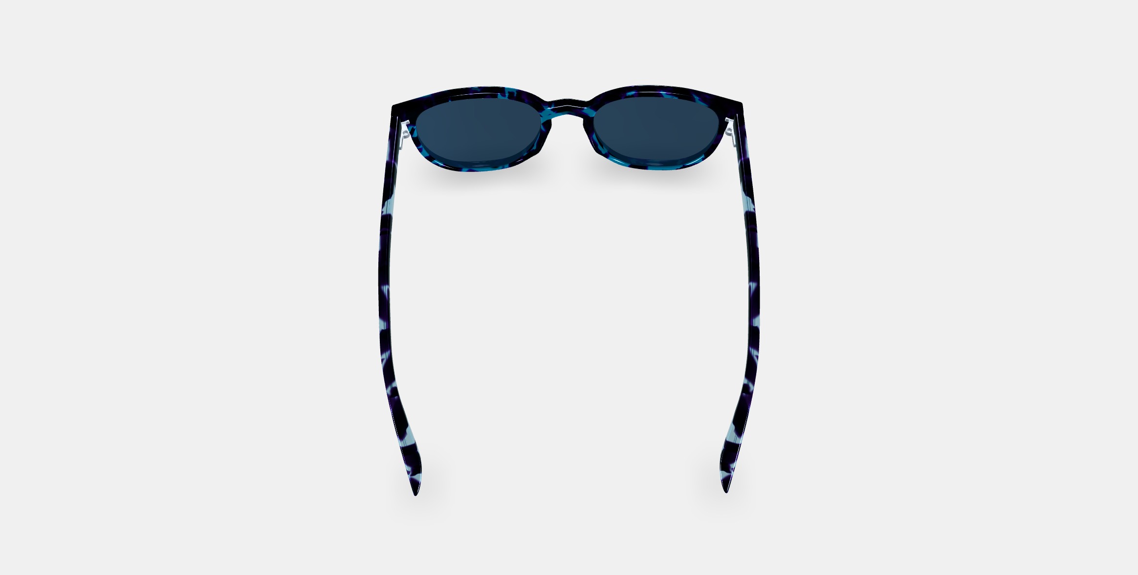 Sydney Sunglasses in Riverbed Tortoise 3D model_2