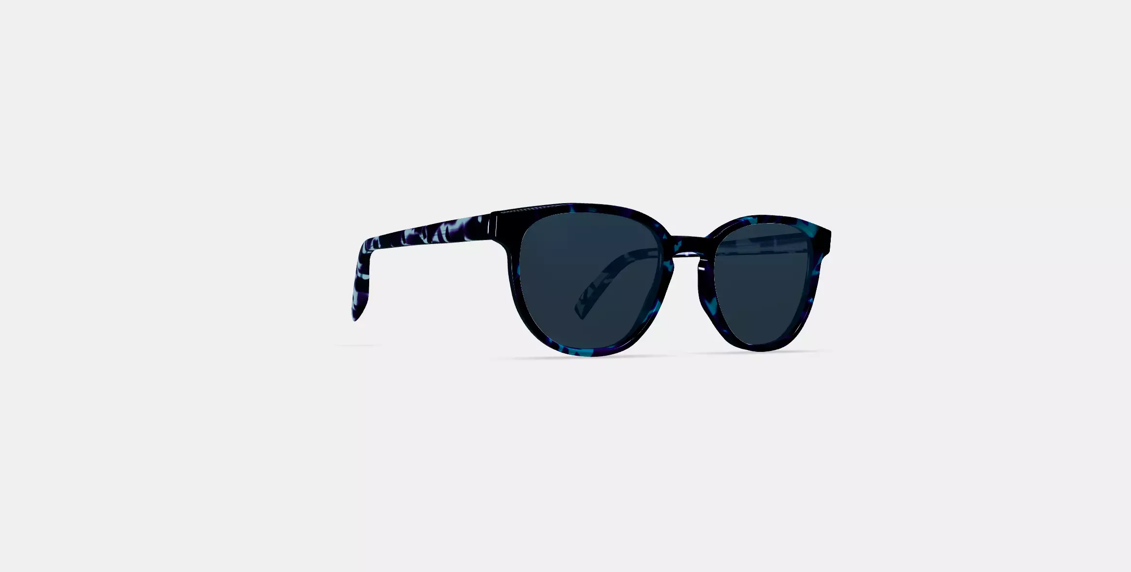 Sydney Sunglasses in Riverbed Tortoise 3D model_0