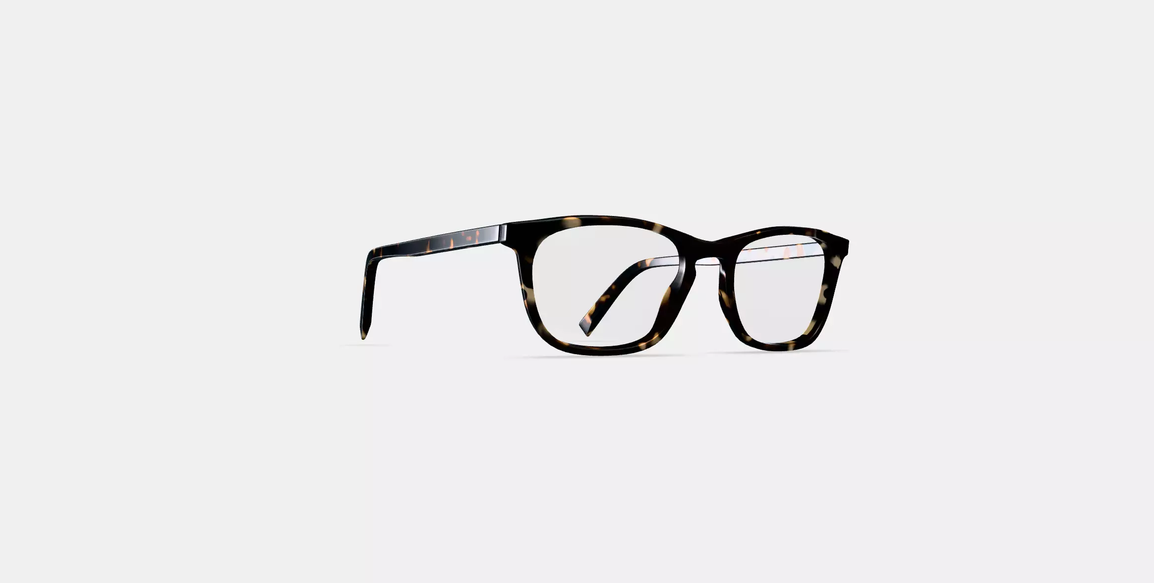 Welty Eyeglasses in Whiskey Tortoise 3D model_0