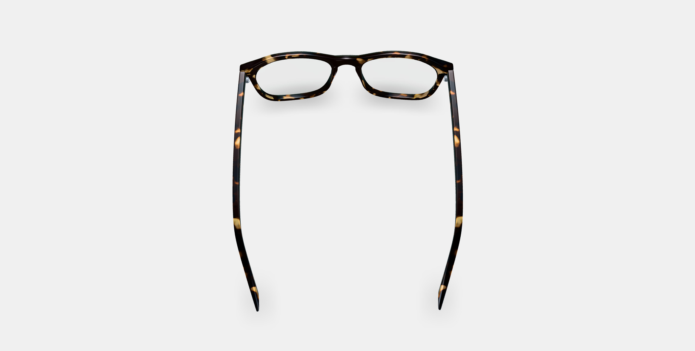 Welty Eyeglasses in Whiskey Tortoise 3D model_3