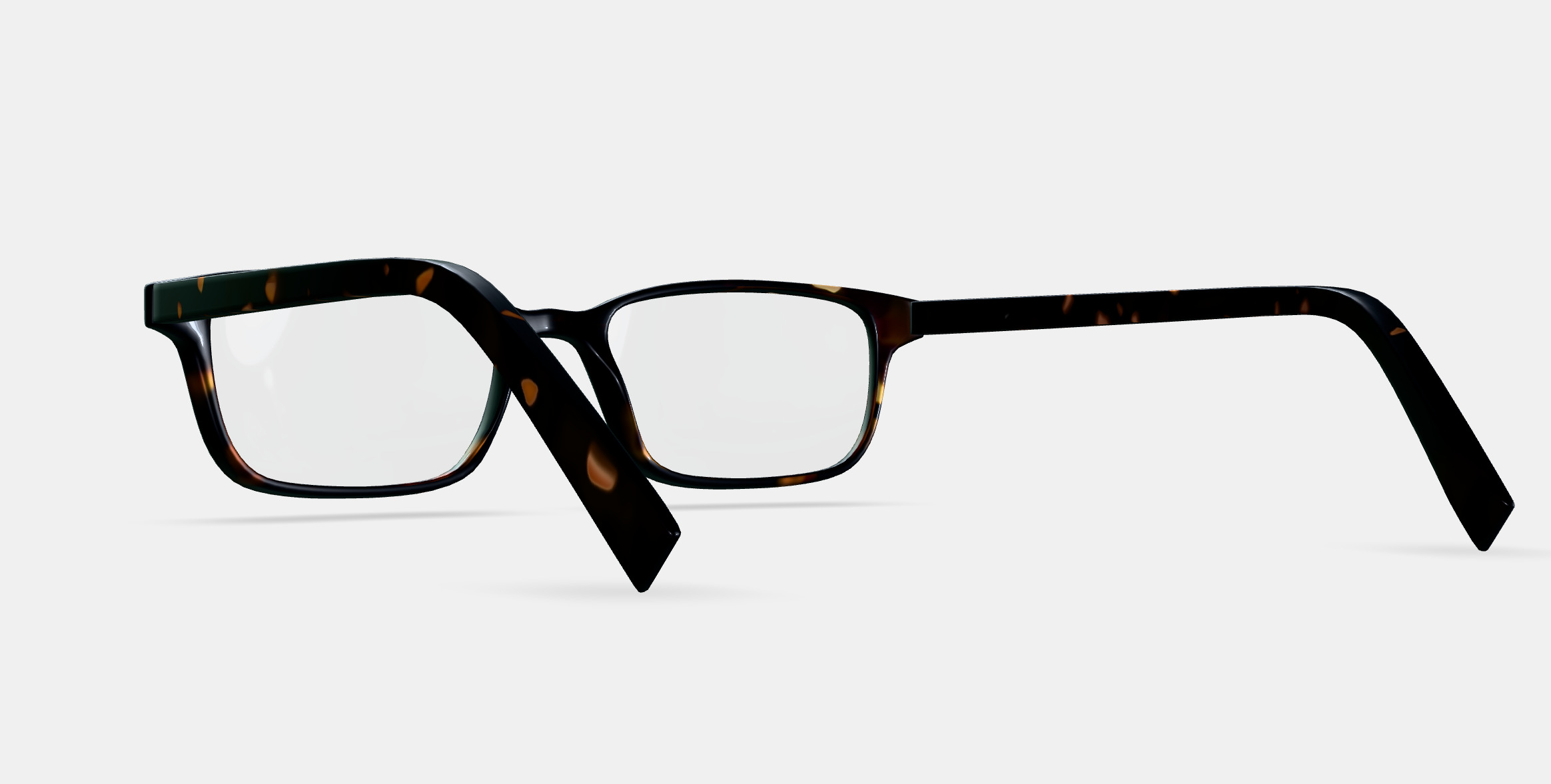 Wilkie Eyeglasses in Whiskey Tortoise 3D model_3