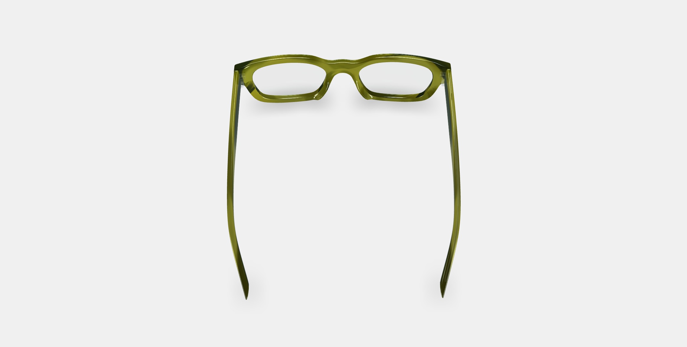 Herman Eyeglasses in Striped Artichoke 3D model_2
