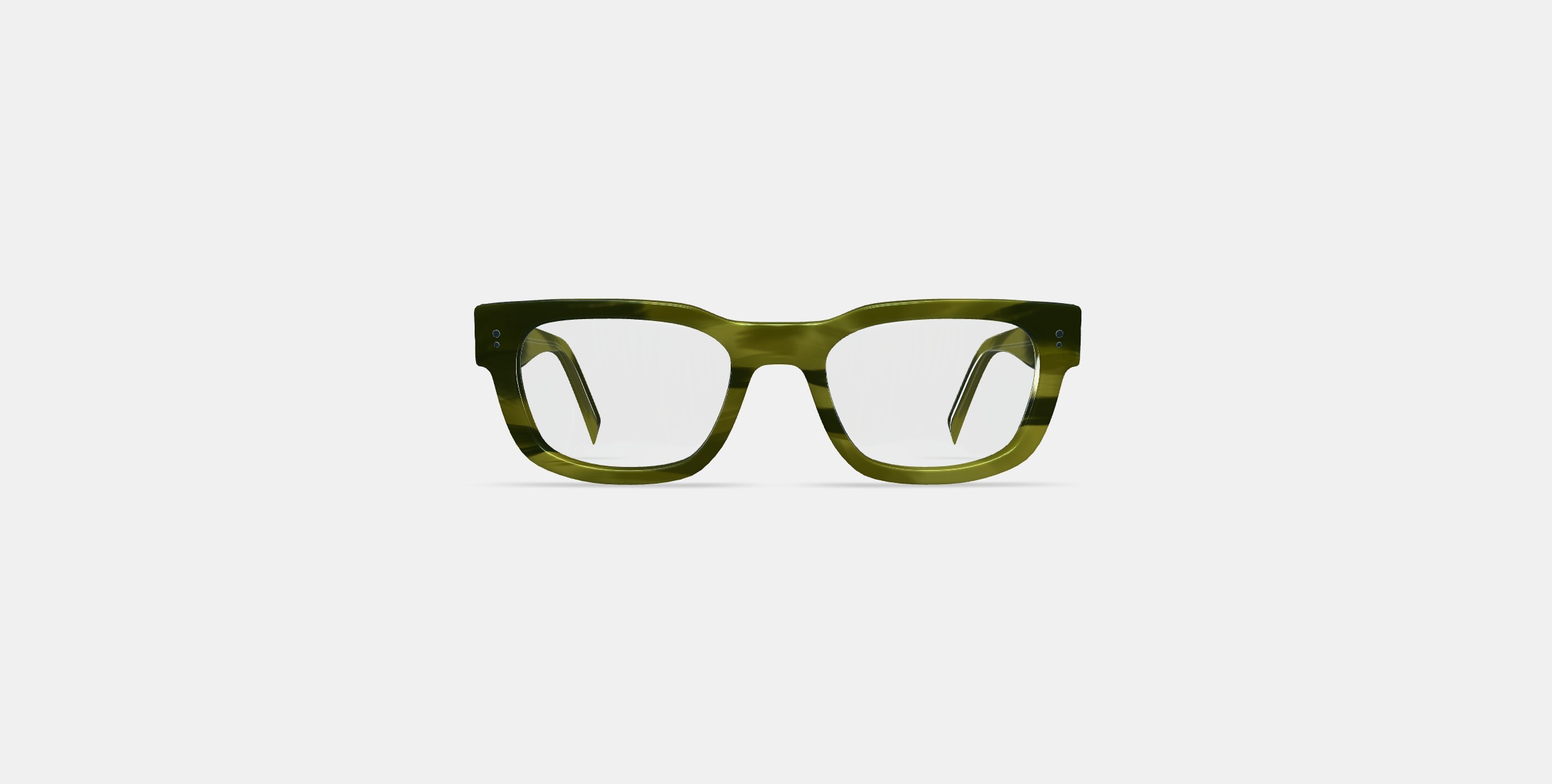 Herman Eyeglasses in Striped Artichoke 3D model_10