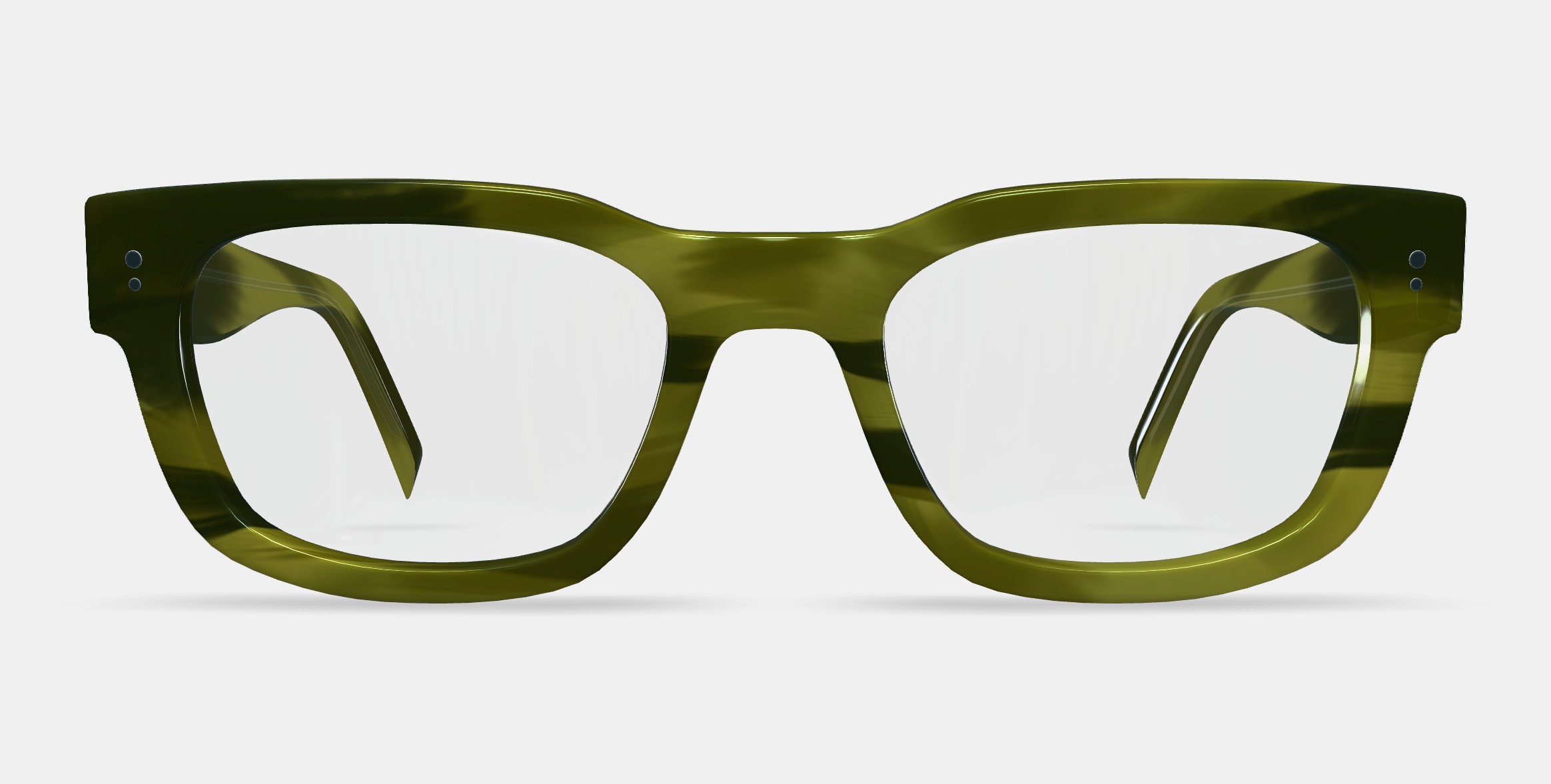 Herman Eyeglasses in Striped Artichoke 3D model_11