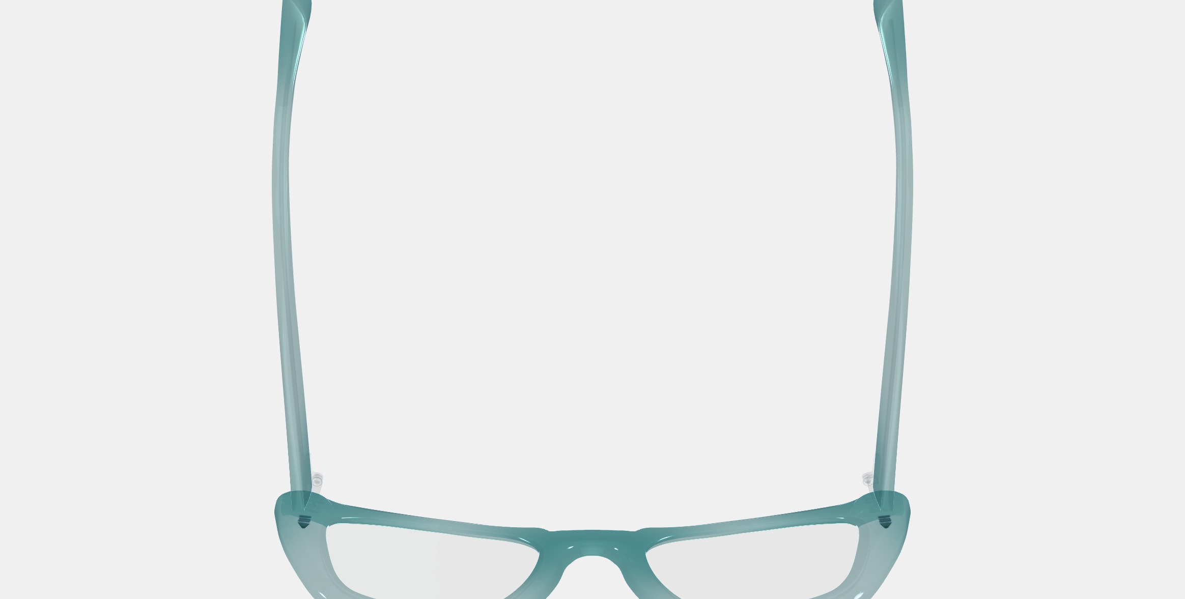 Lorena Eyeglasses in Viridian 3D model_8