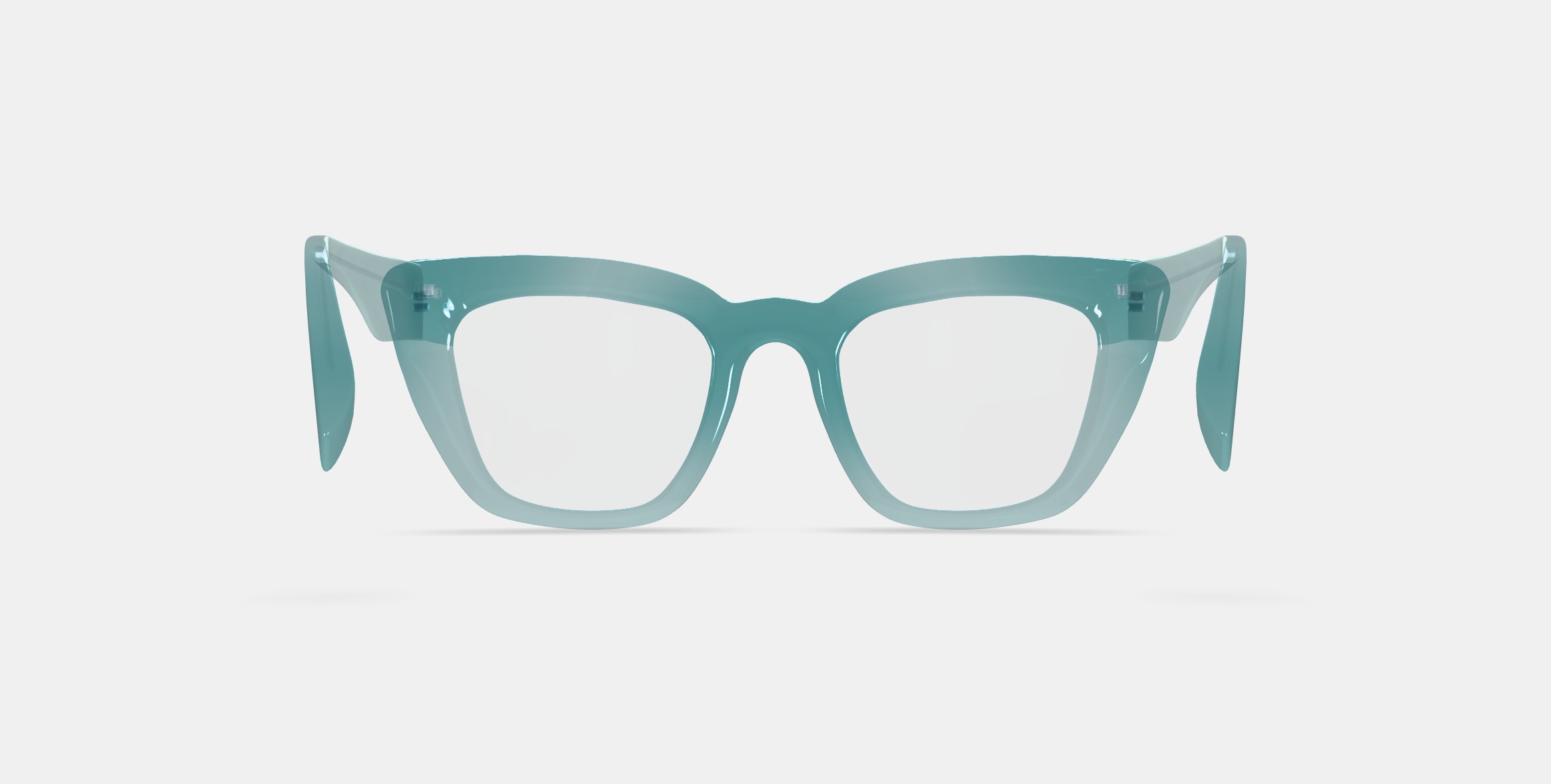 Lorena Eyeglasses in Viridian 3D model_15