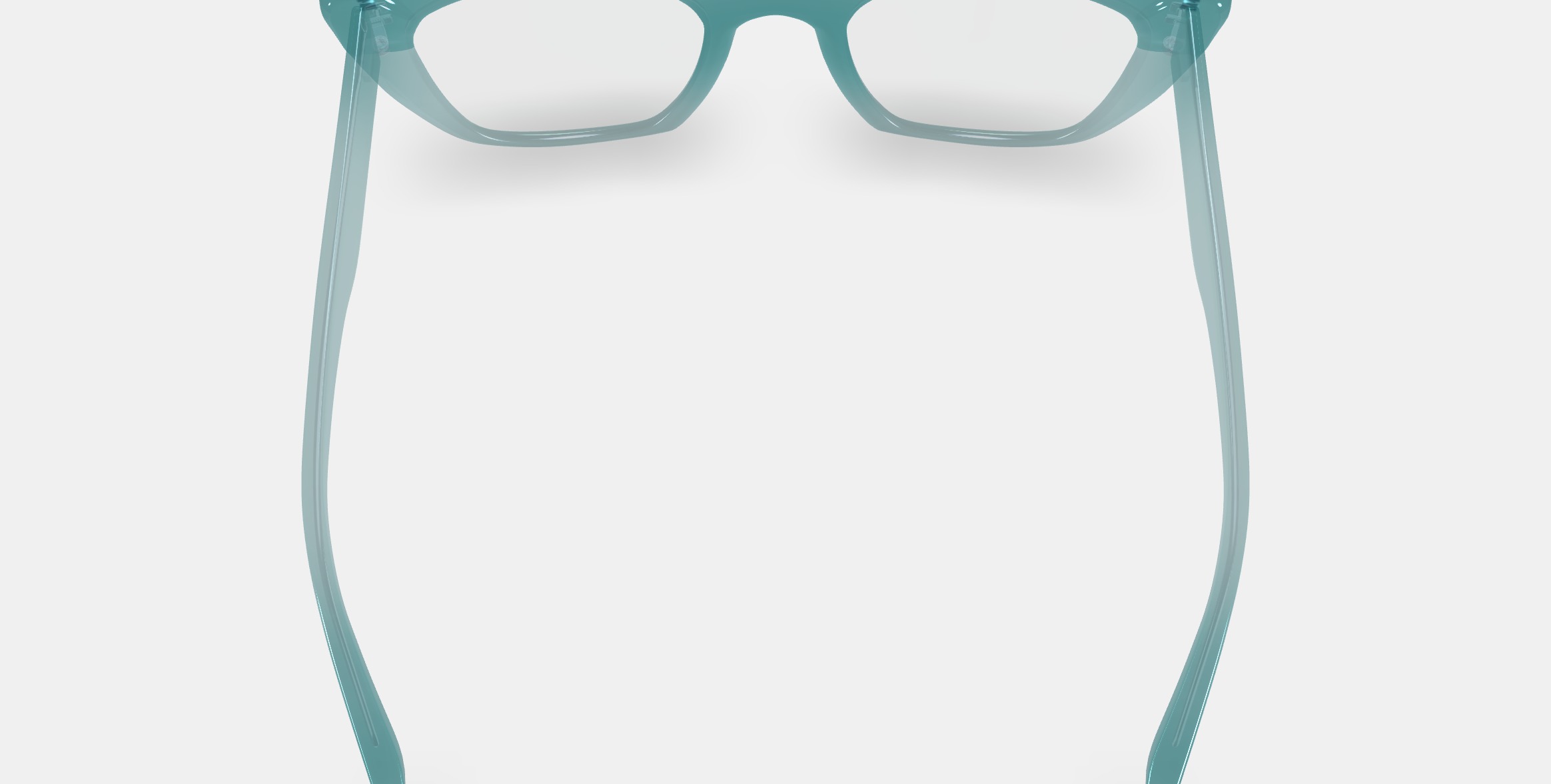 Lorena Eyeglasses in Viridian 3D model_5
