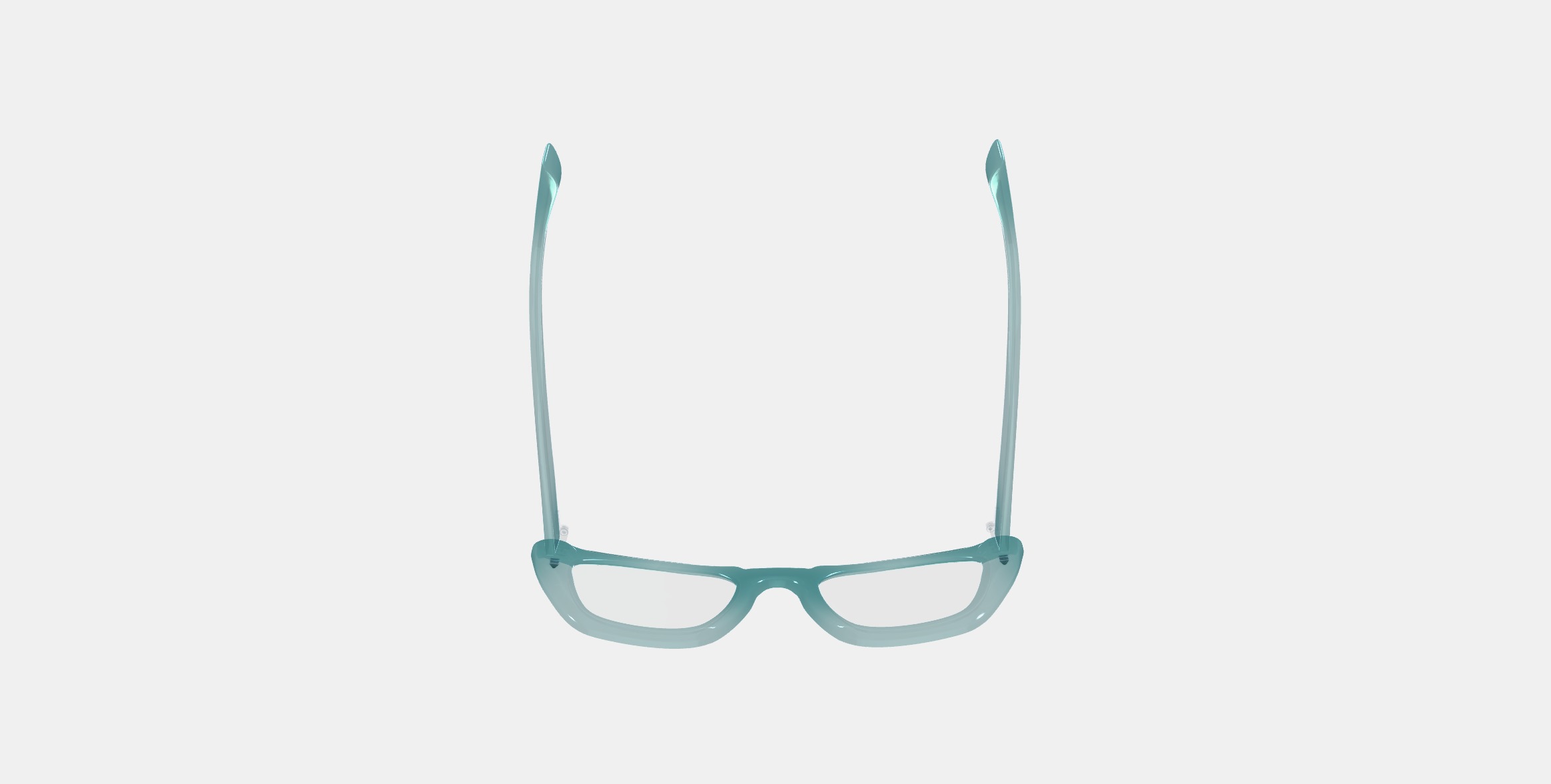 Lorena Eyeglasses in Viridian 3D model_6