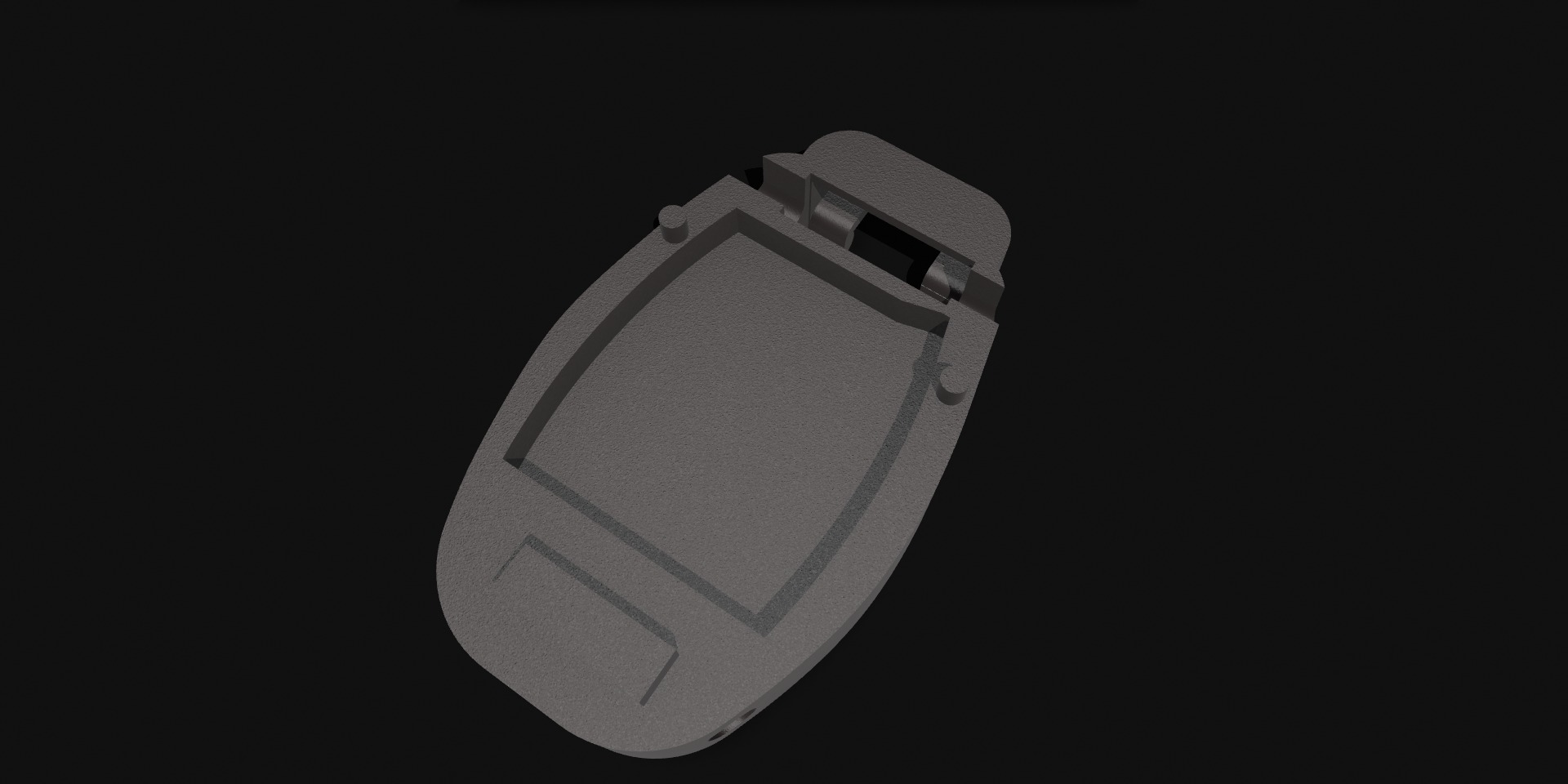 HONDA CIVIC KEY CONVERSION TO FOLDABLE 3D print model_1