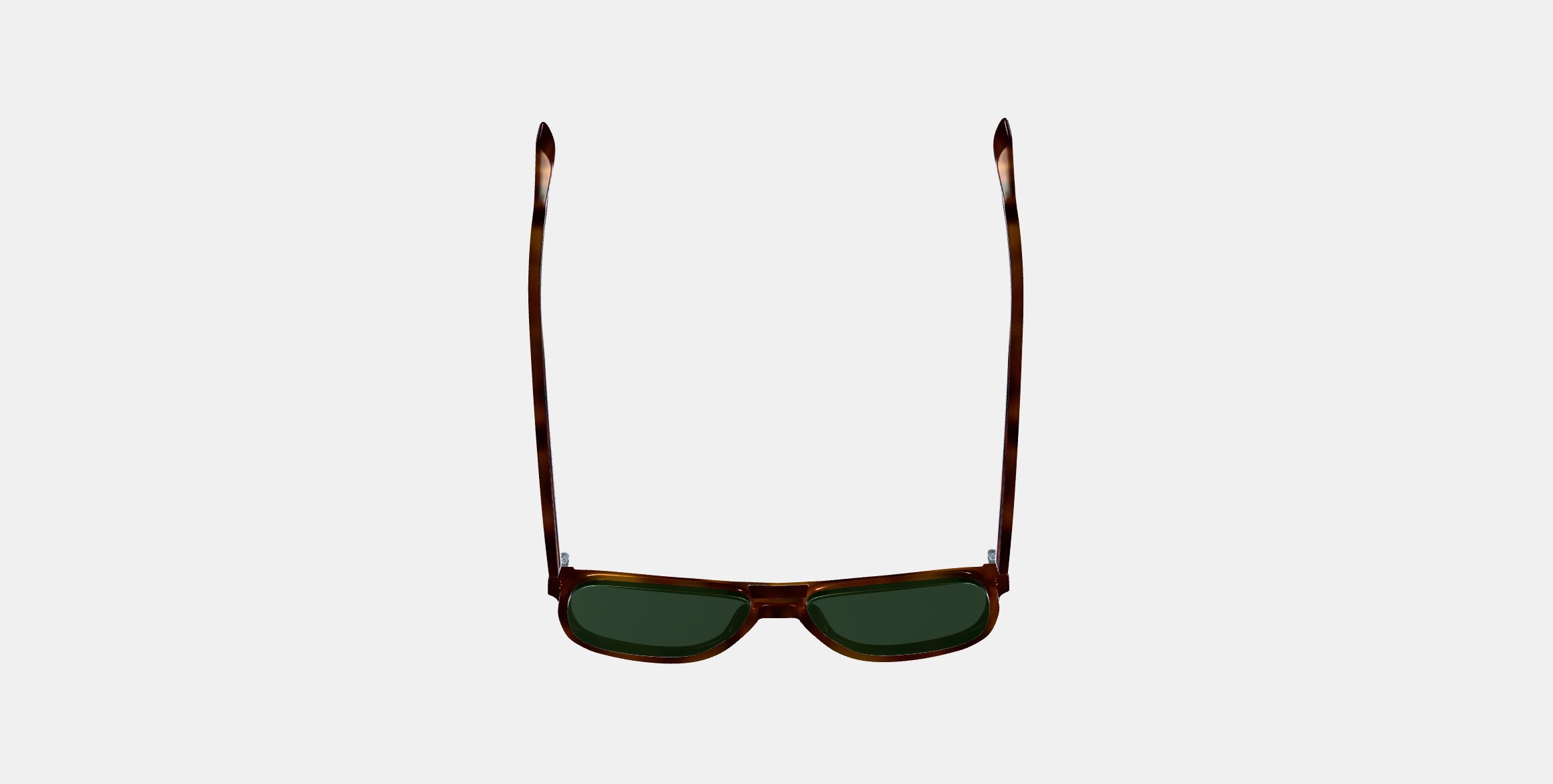 Ortega Sunglasses in Peppercorn Tortoise 3D model_6