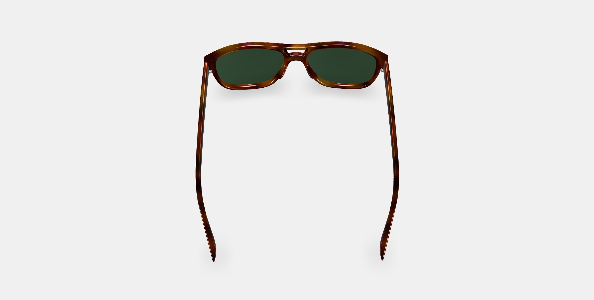 Ortega Sunglasses in Peppercorn Tortoise 3D model_4