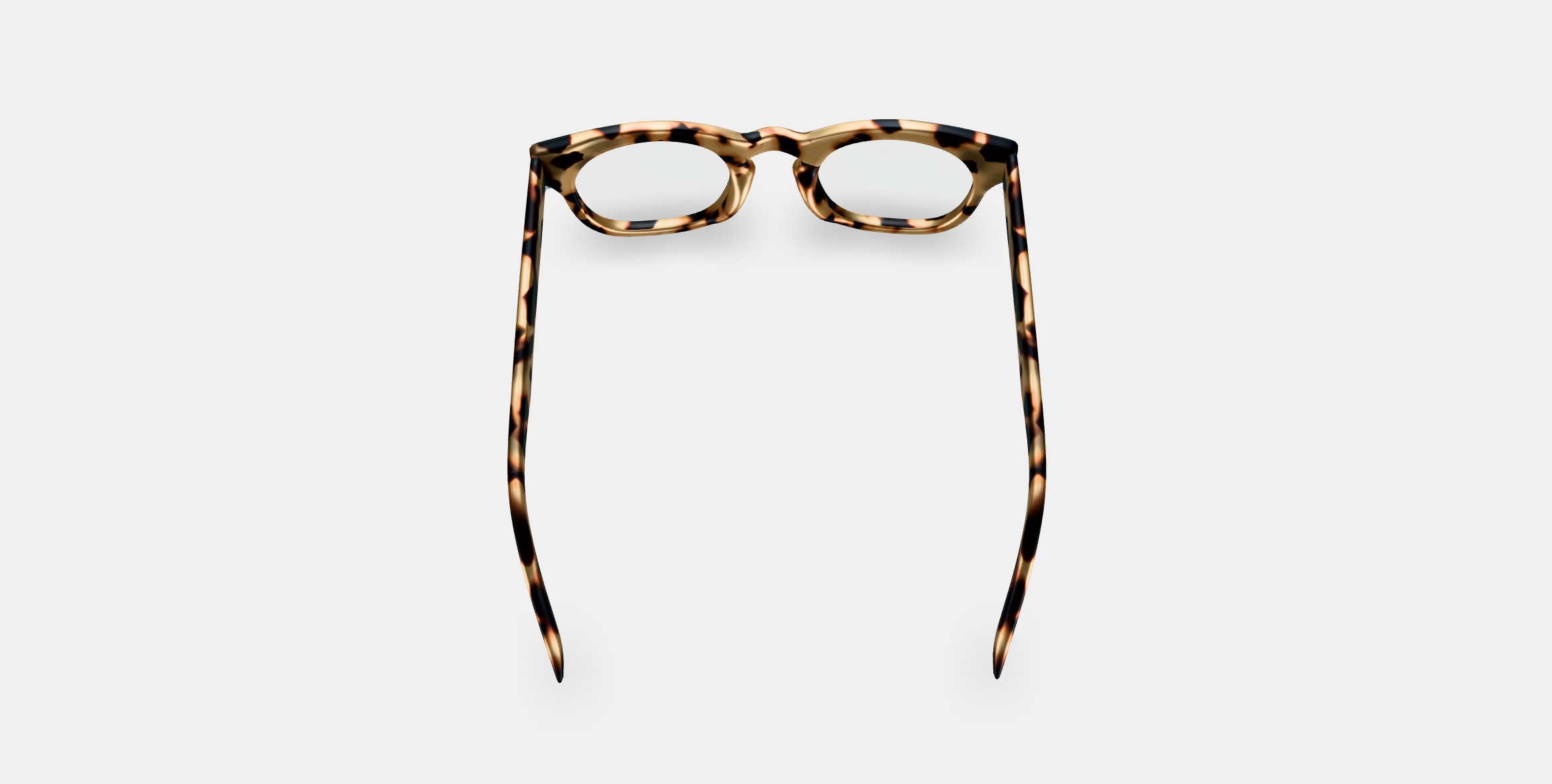 Kimball Eyeglasses in Marzipan Tortoise 3D model_2
