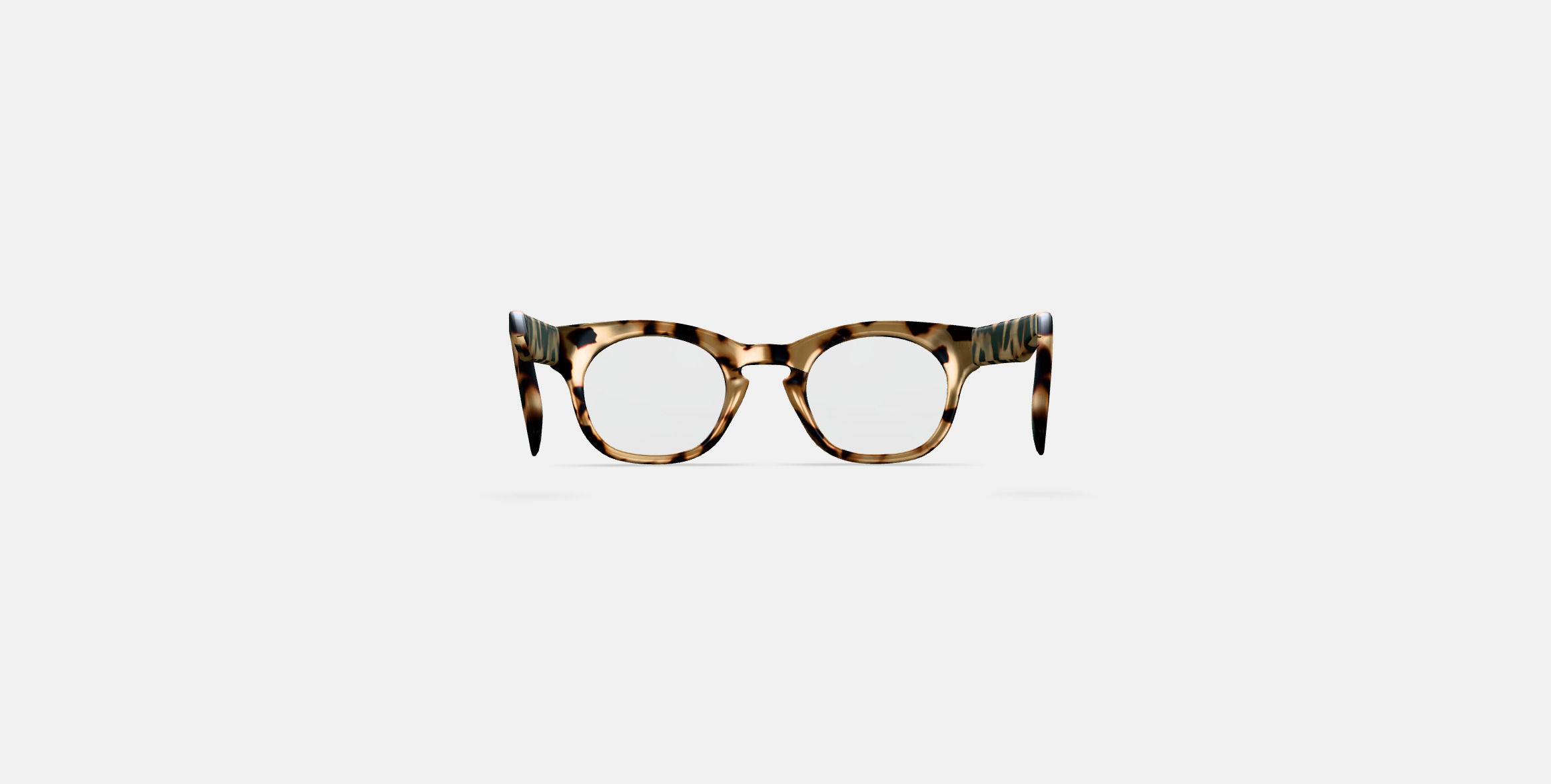 Kimball Eyeglasses in Marzipan Tortoise 3D model_14