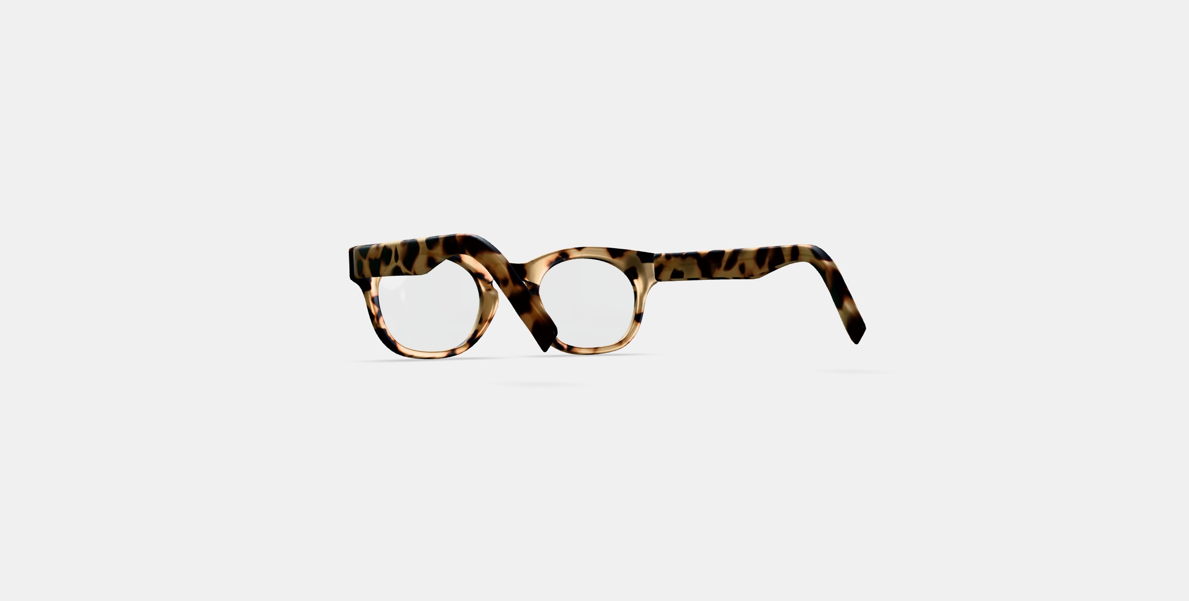 Kimball Eyeglasses in Marzipan Tortoise 3D model_16