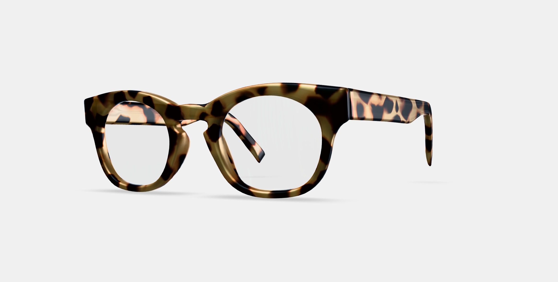 Kimball Eyeglasses in Marzipan Tortoise 3D model_13
