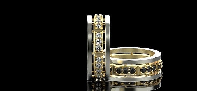 Men ring 3D print model