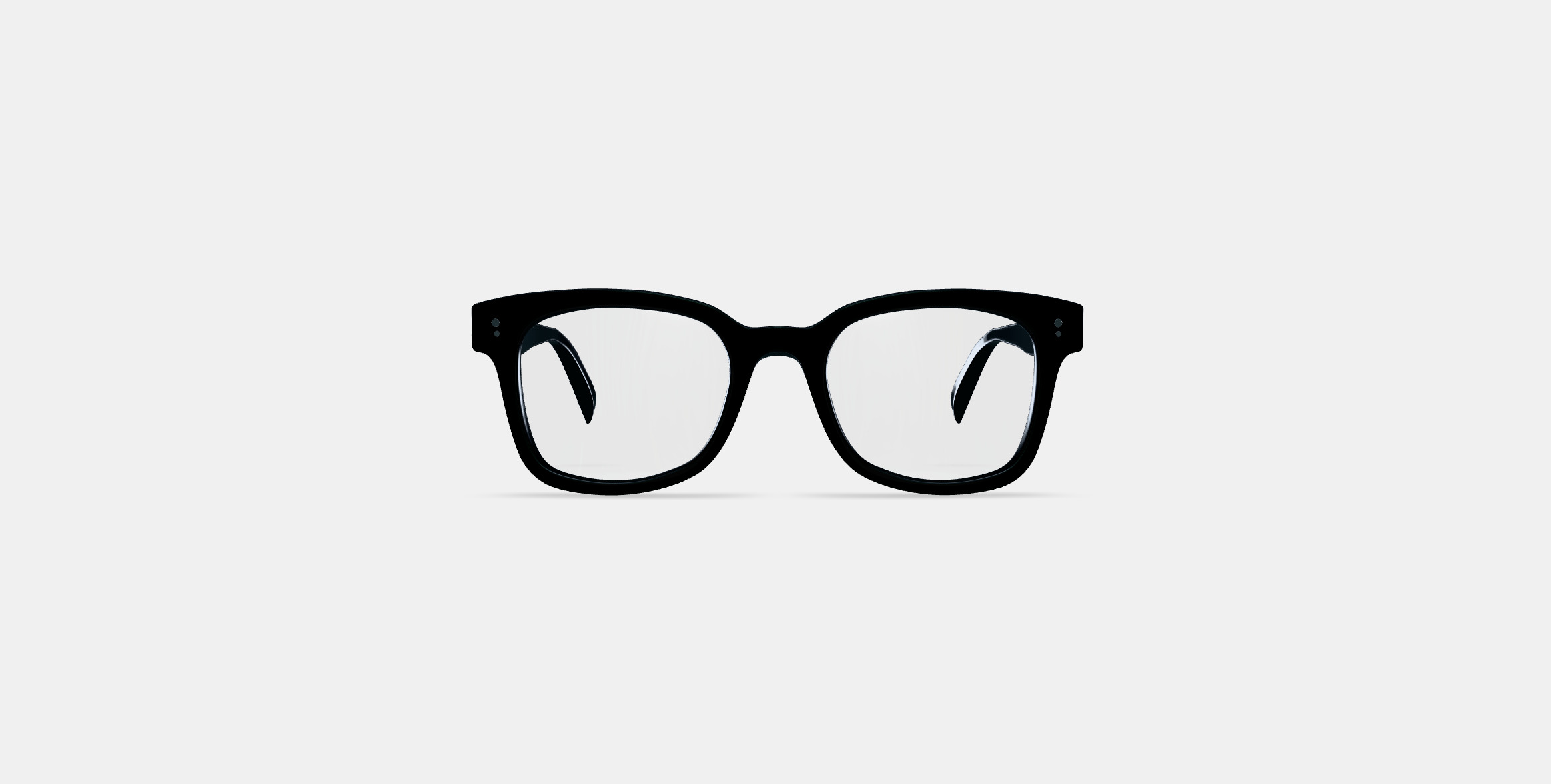 Drew Eyeglasses in Jet Black 3D model_10