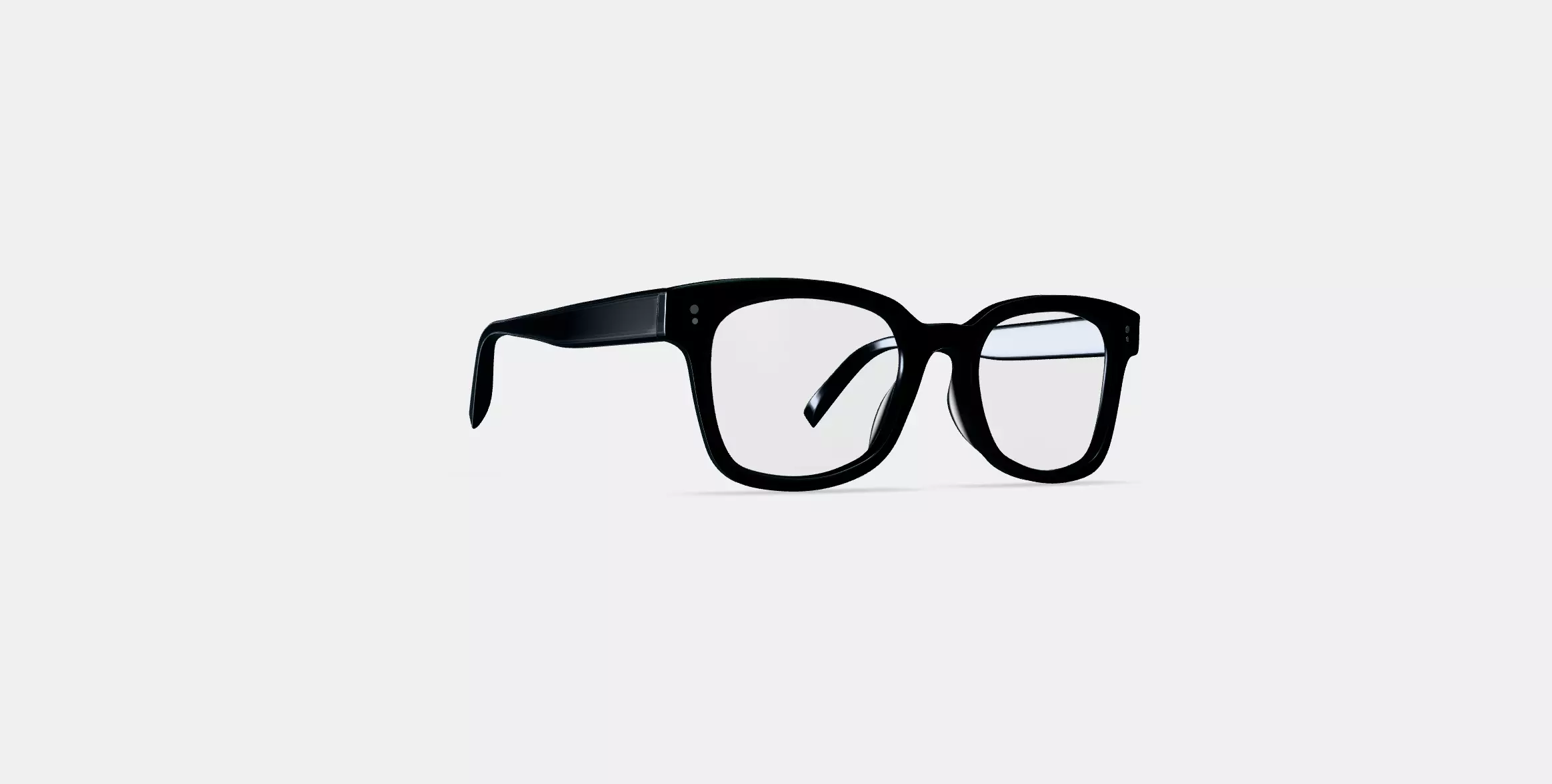 Drew Eyeglasses in Jet Black 3D model_0