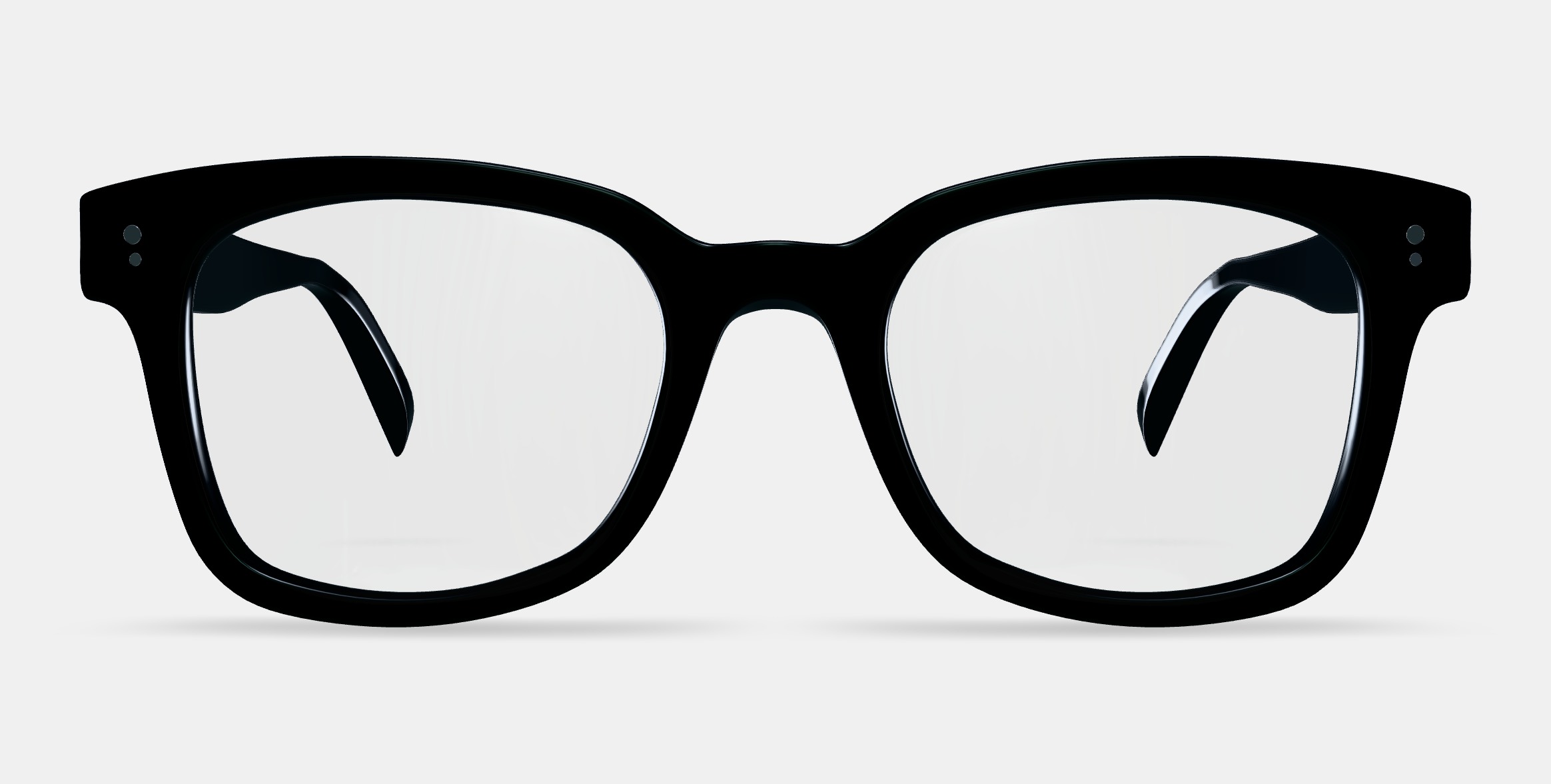 Drew Eyeglasses in Jet Black 3D model_11