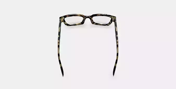 Latrell Eyeglasses in Marzipan Tortoise 3D model