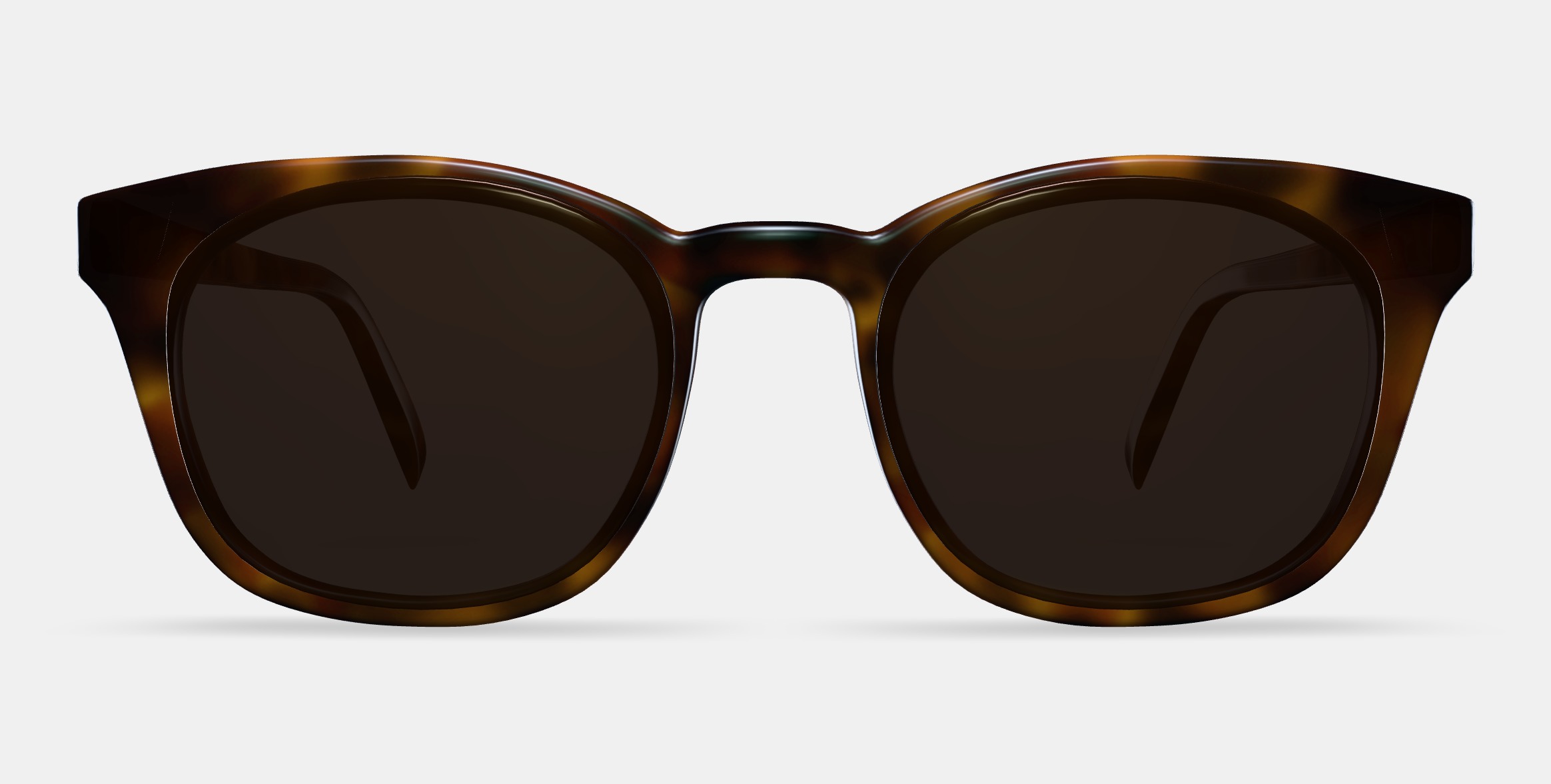 Newman Sunglasses in Woodgrain Tortoise 3D model_12