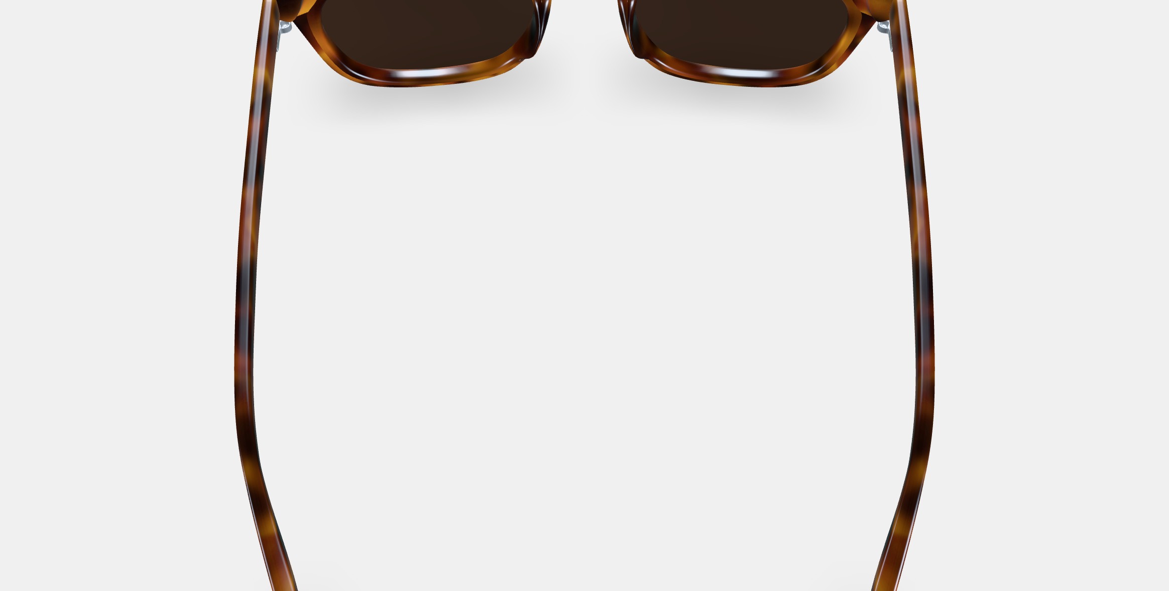 Newman Sunglasses in Woodgrain Tortoise 3D model_3