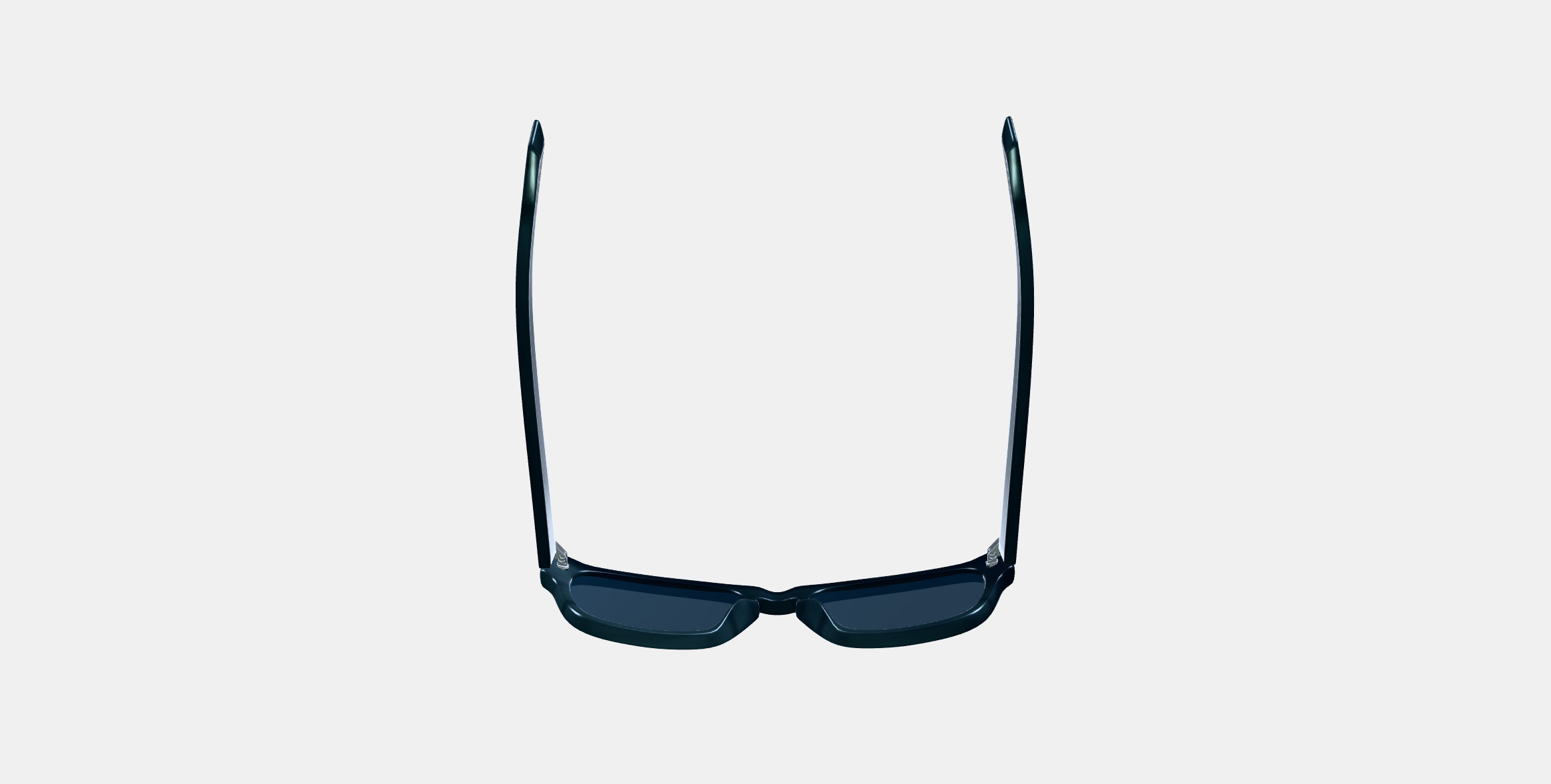 Roosevelt Sunglasses in Striped Pacific 3D model_7
