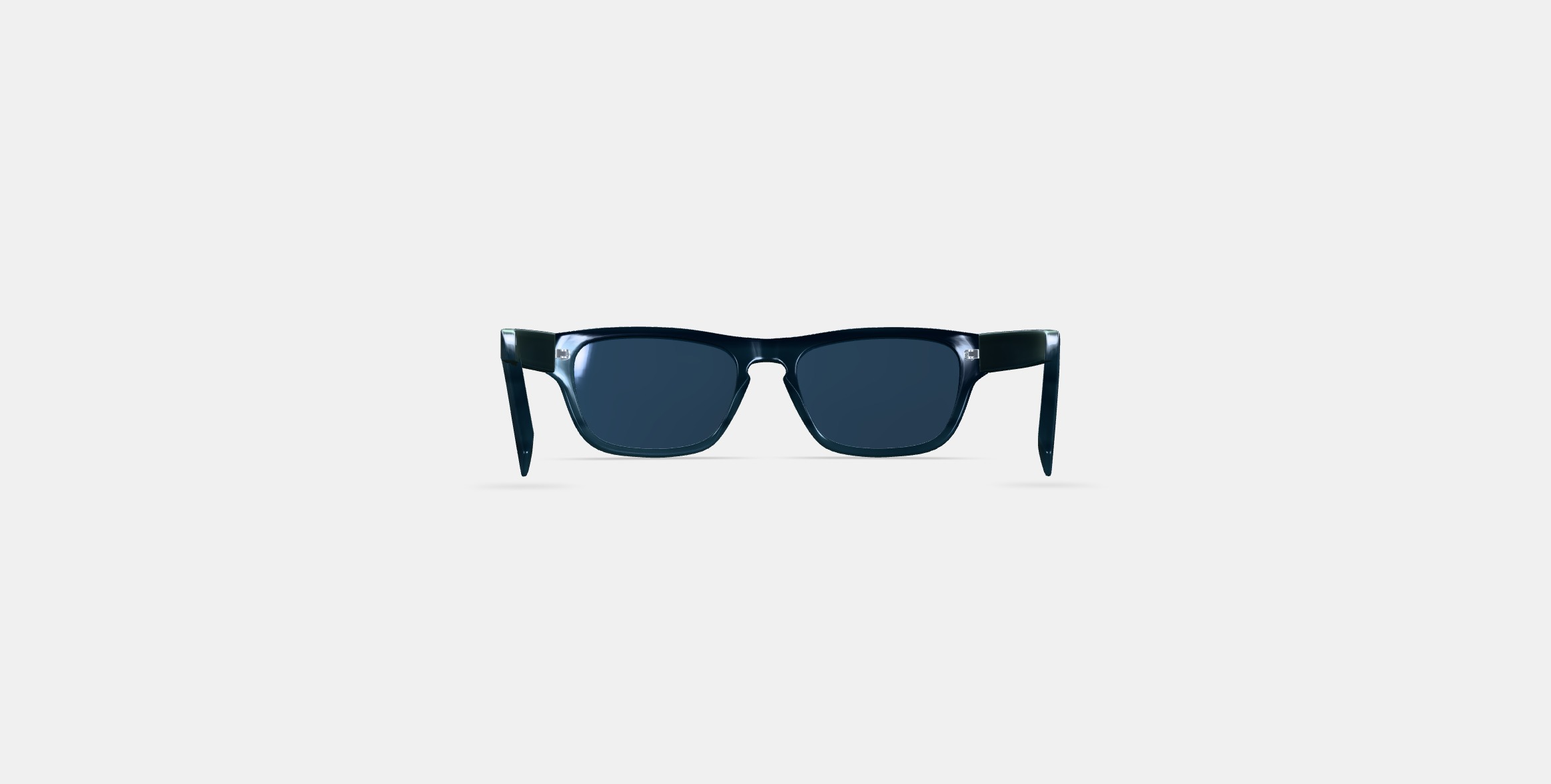 Roosevelt Sunglasses in Striped Pacific 3D model_14