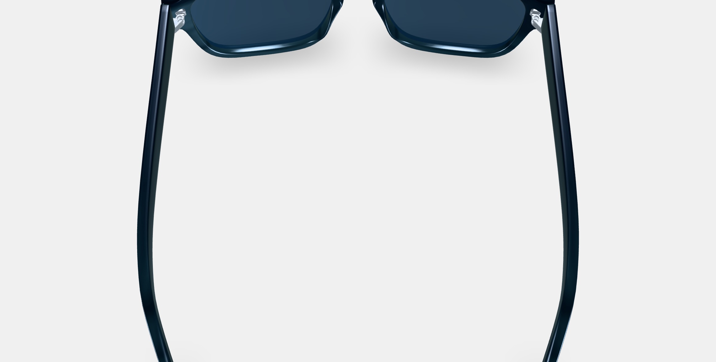 Roosevelt Sunglasses in Striped Pacific 3D model_4