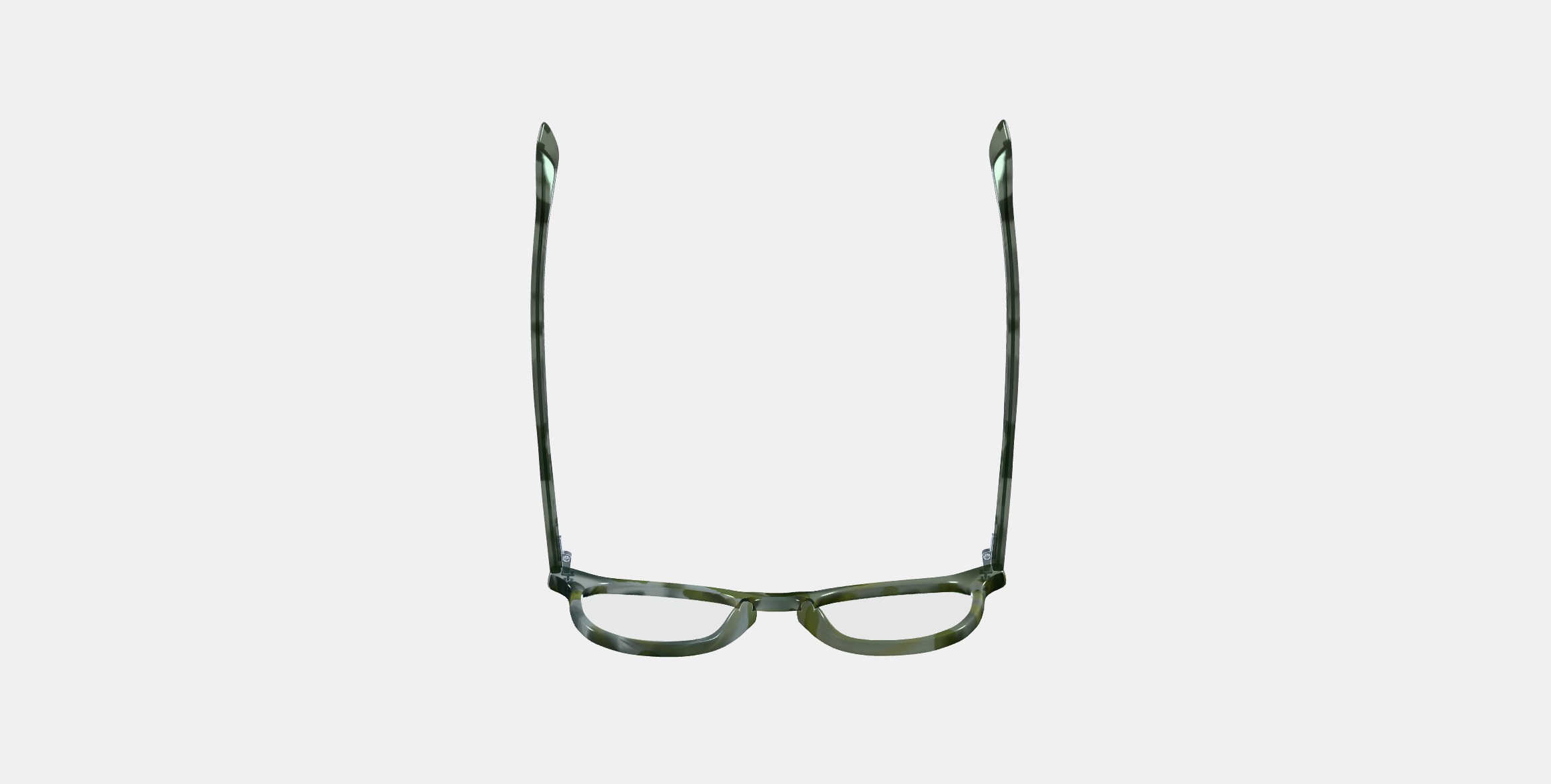 Malik Eyeglasses in Striped Cypress 3D model_8