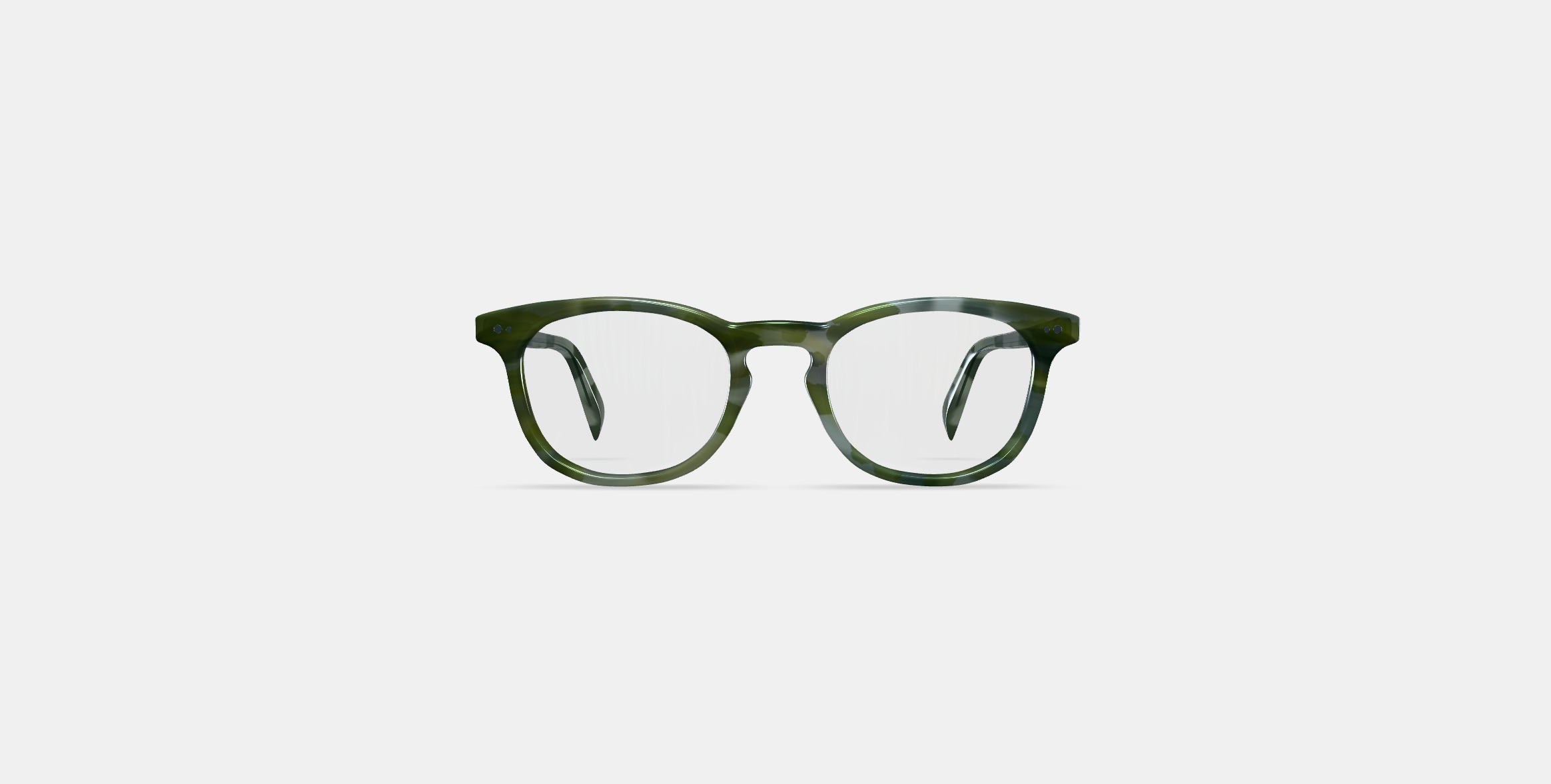 Malik Eyeglasses in Striped Cypress 3D model_10