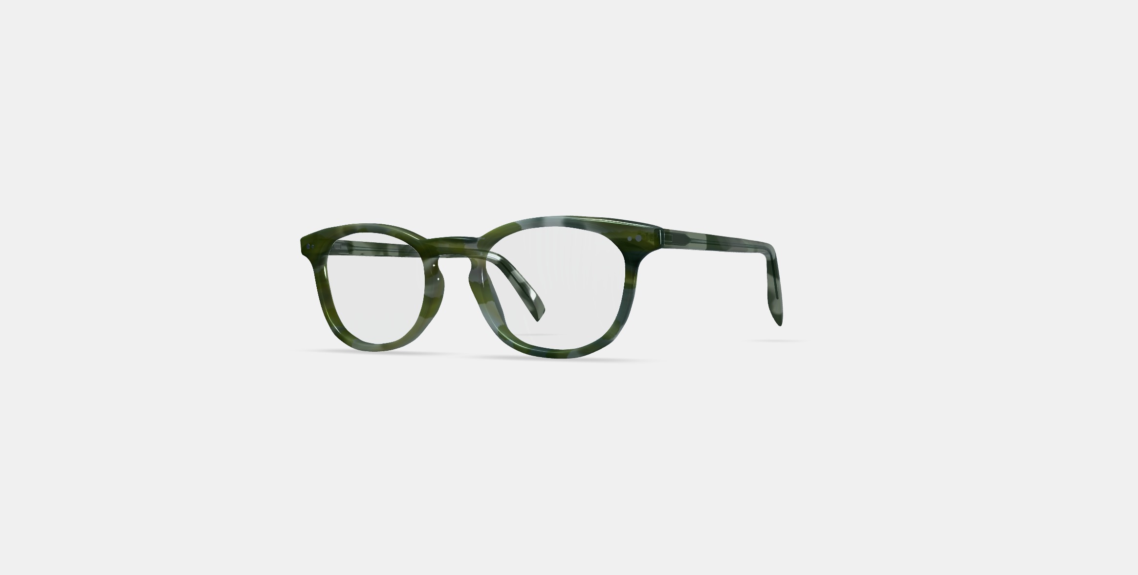 Malik Eyeglasses in Striped Cypress 3D model_11
