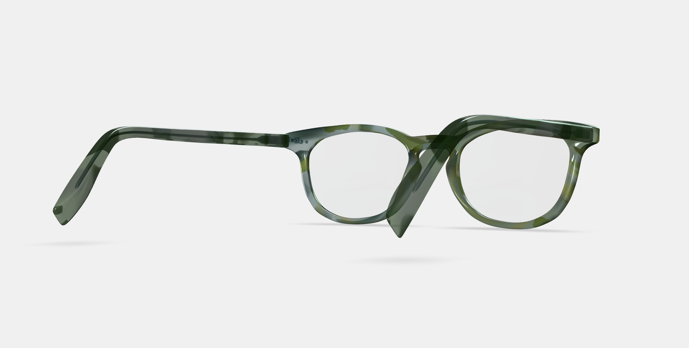 Malik Eyeglasses in Striped Cypress 3D model_6