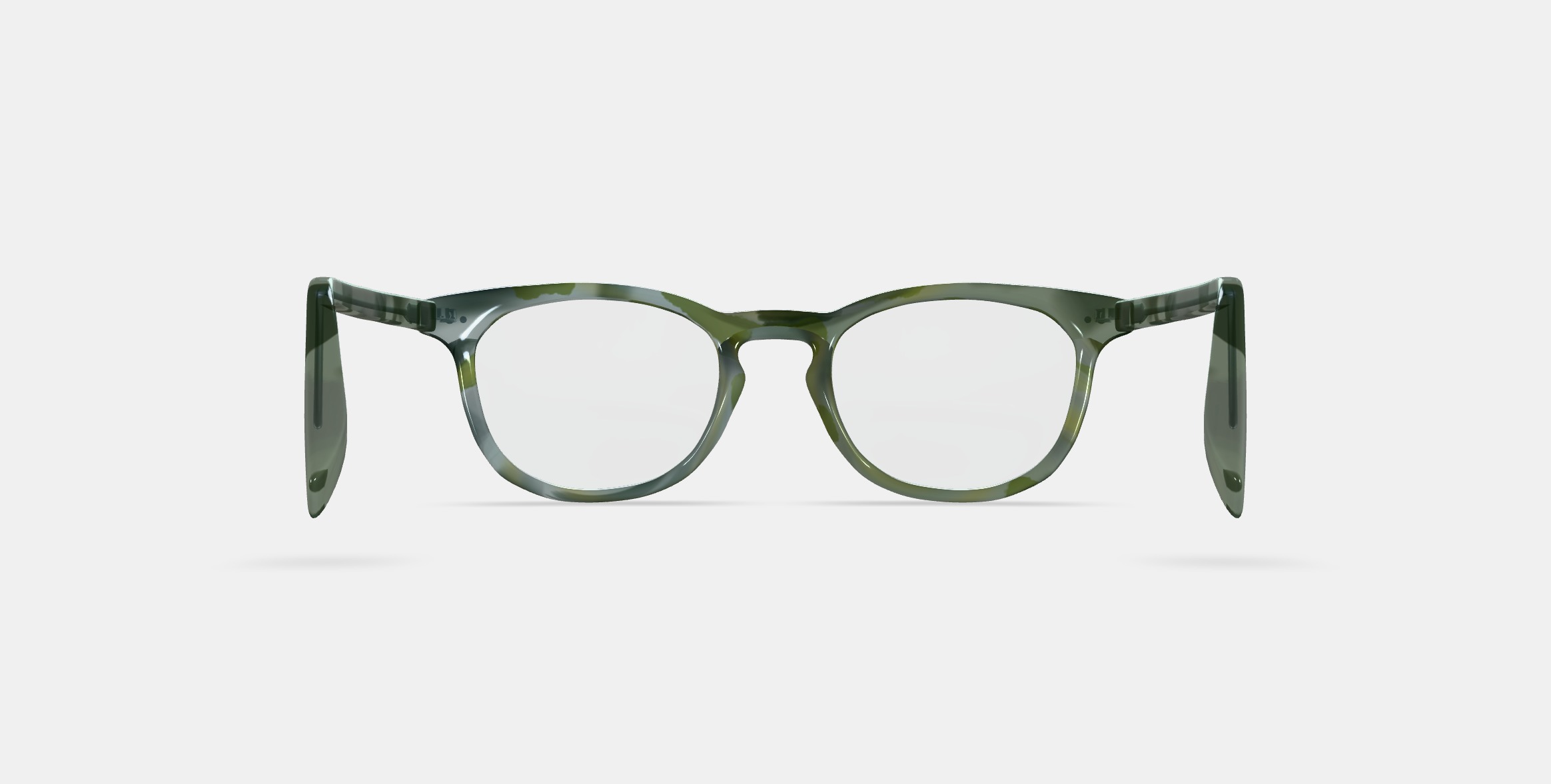 Malik Eyeglasses in Striped Cypress 3D model_15