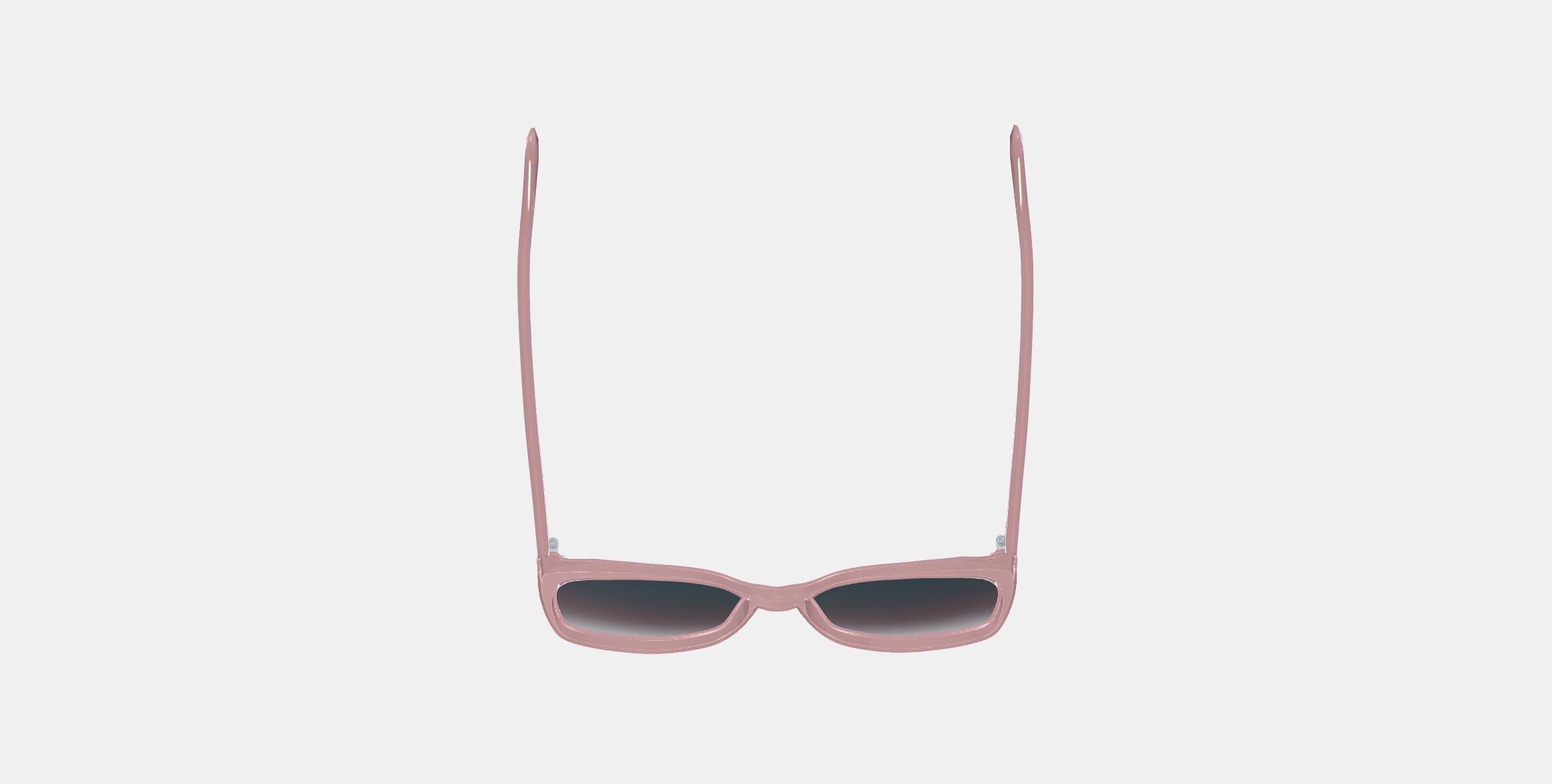 Nancy Low Bridge Fit Sunglasses in Rose Crystal 3D model_6