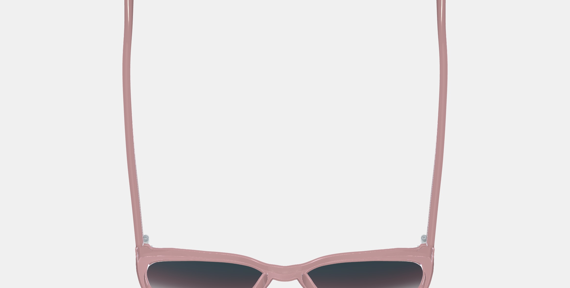 Nancy Low Bridge Fit Sunglasses in Rose Crystal 3D model_9