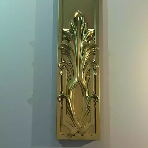 MOLDING decorative pattern ready for 3D printing 3D model