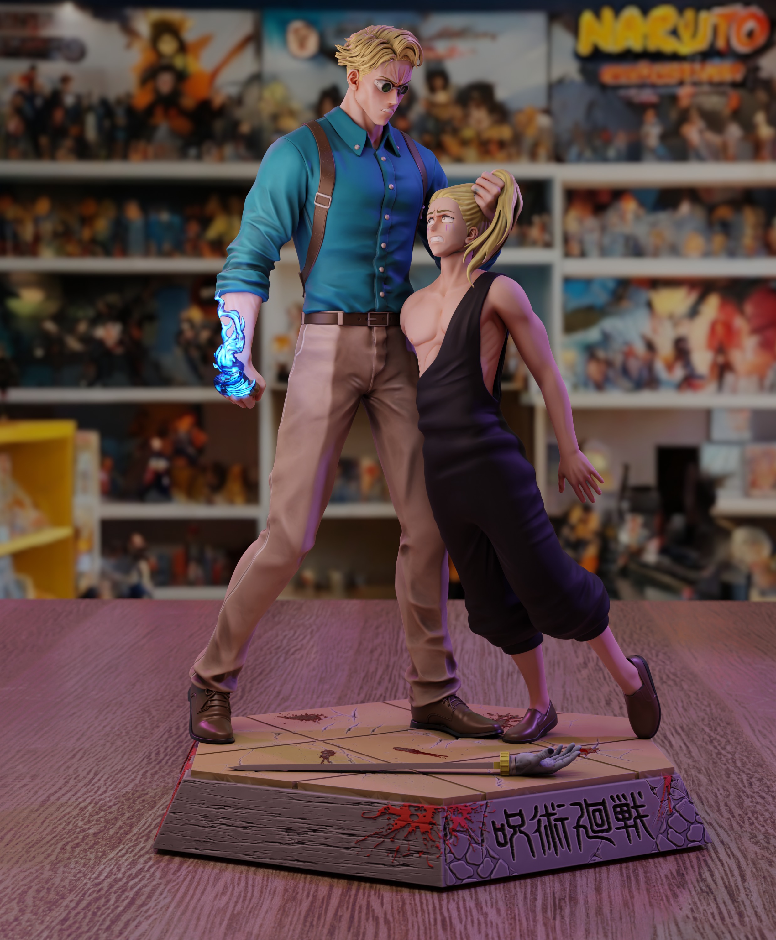 Nanami vs Haruta Shigemo - Jujustu Kaisen 3D print model_6