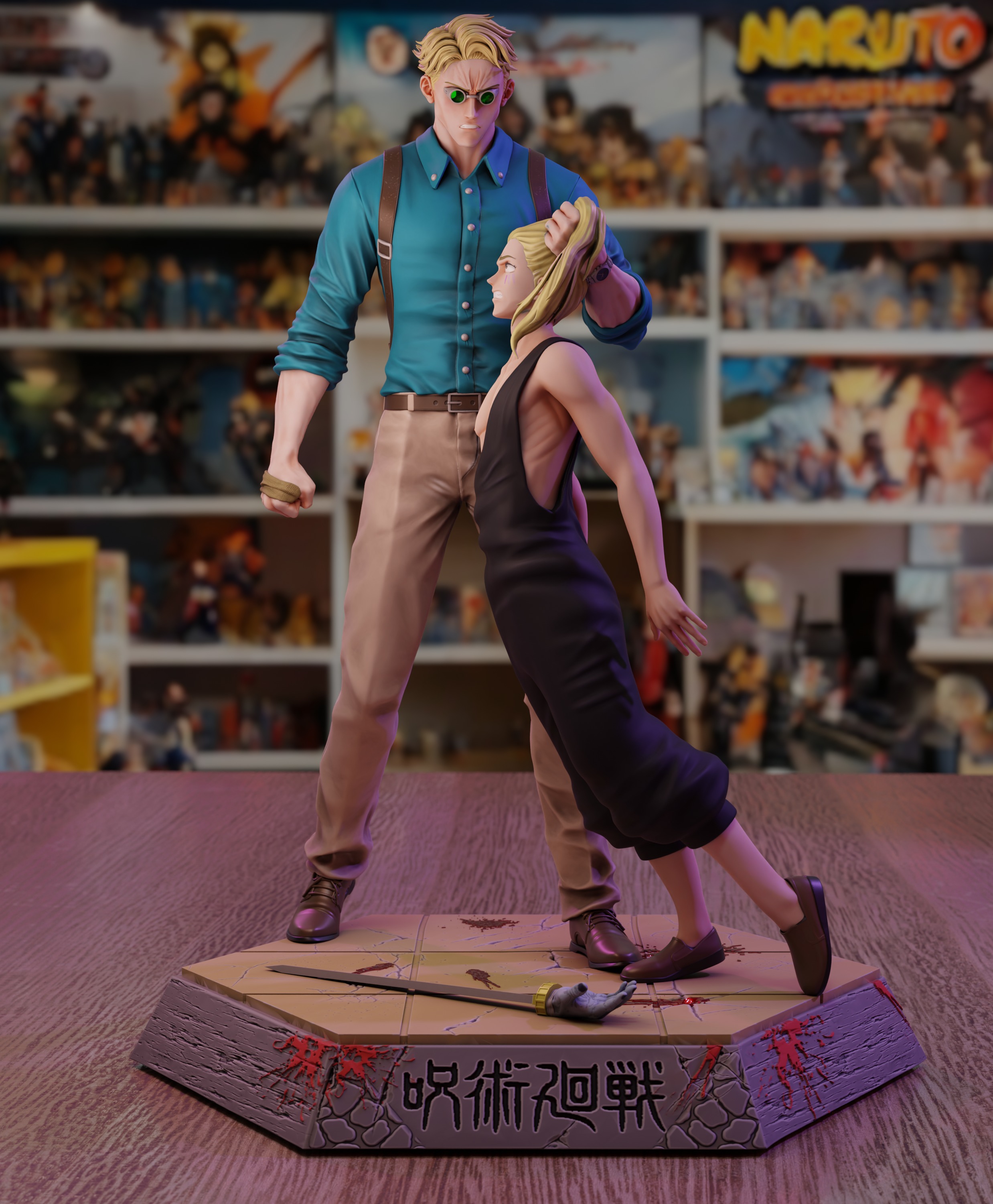 Nanami vs Haruta Shigemo - Jujustu Kaisen 3D print model_1